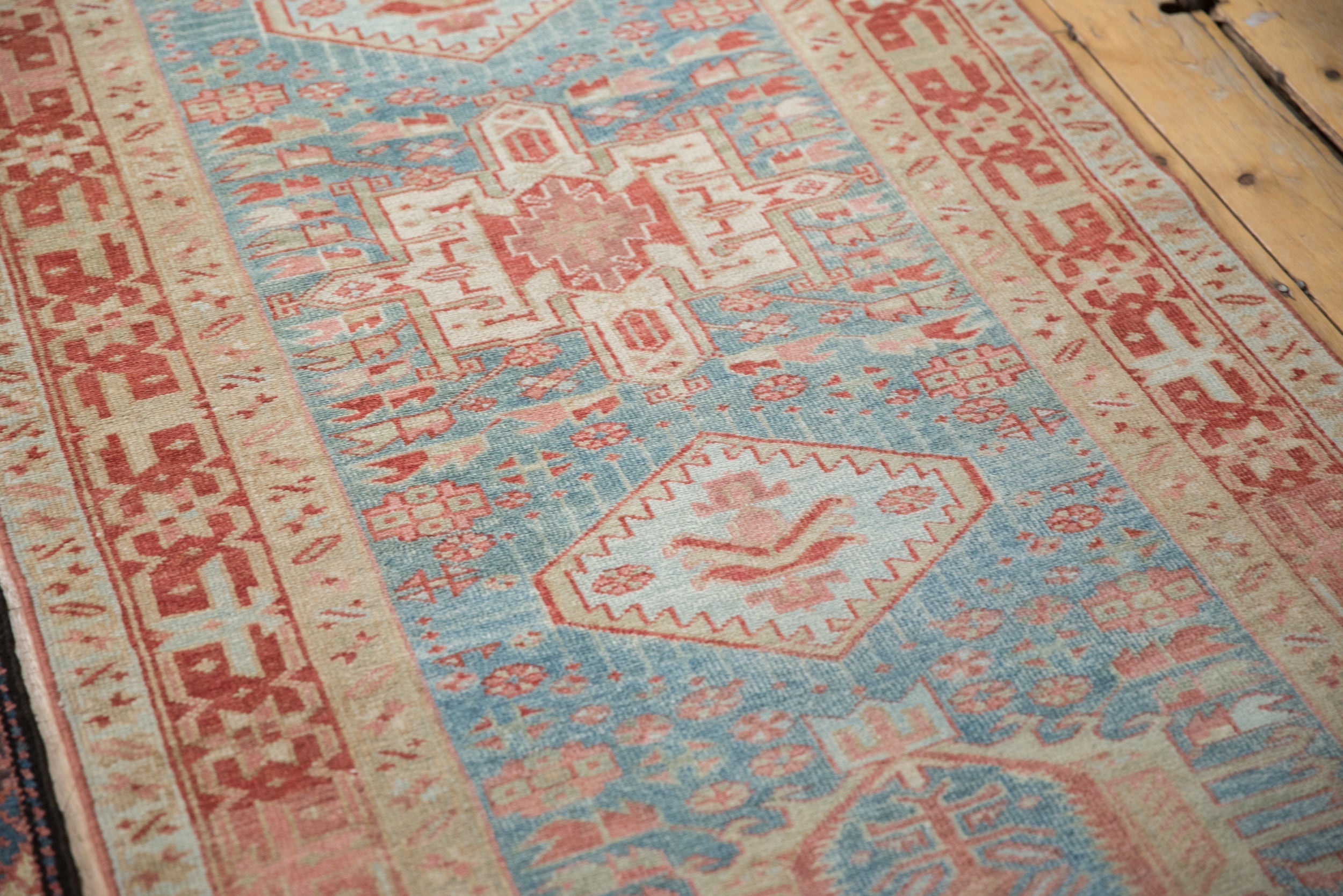 3.5x15 Vintage Distressed Karaja Rug Runner by Old New House® - product image 13 for Resin Society