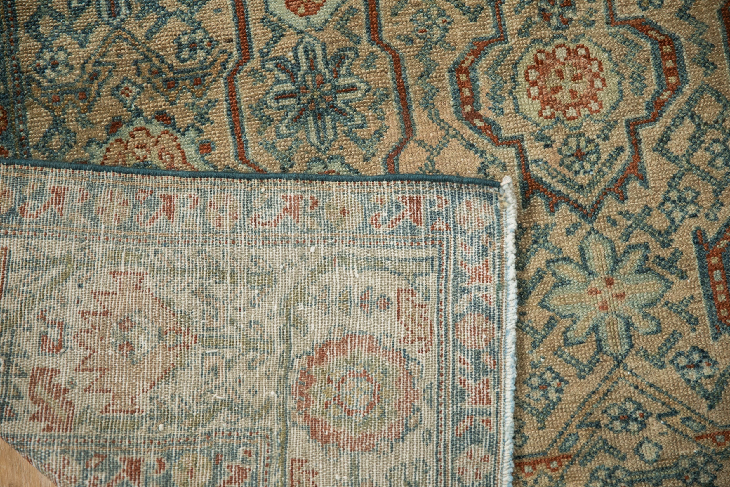 RESERVED 4.5x6 Vintage Distressed Malayer Rug