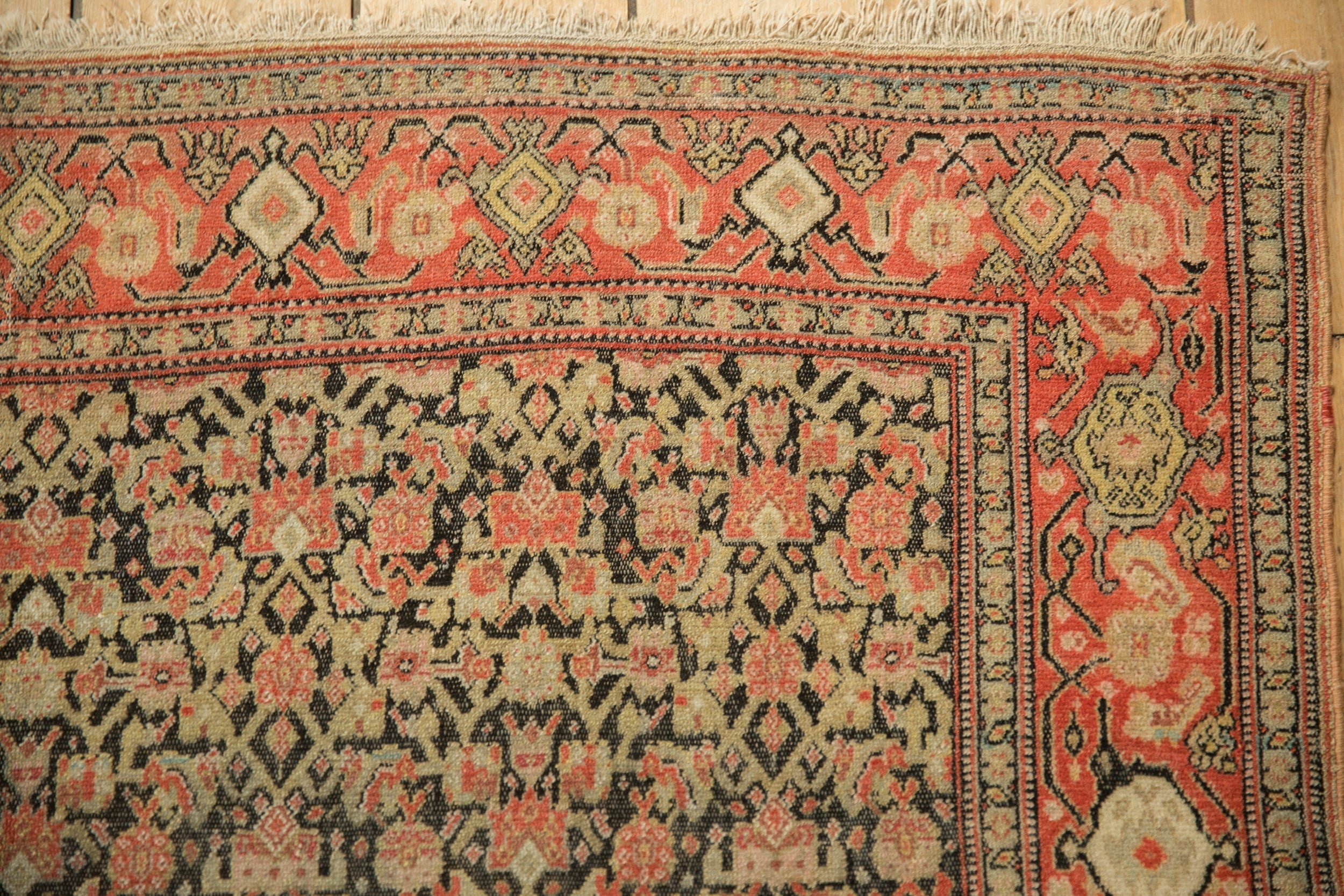 4x6 Antique Senneh Rug by Old New House® - product image 3 for Resin Society