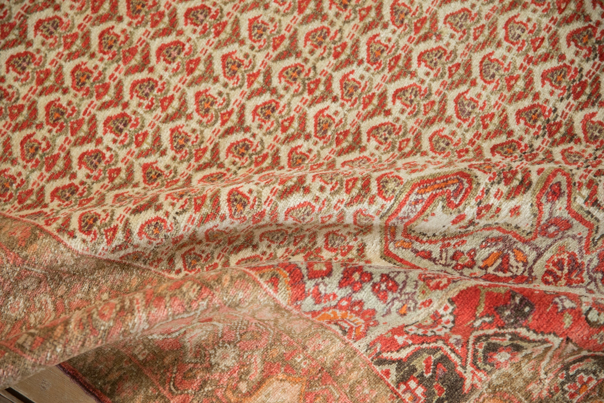 4x7 Vintage Distressed Malayer Rug by Old New House® - product image 11 for Resin Society