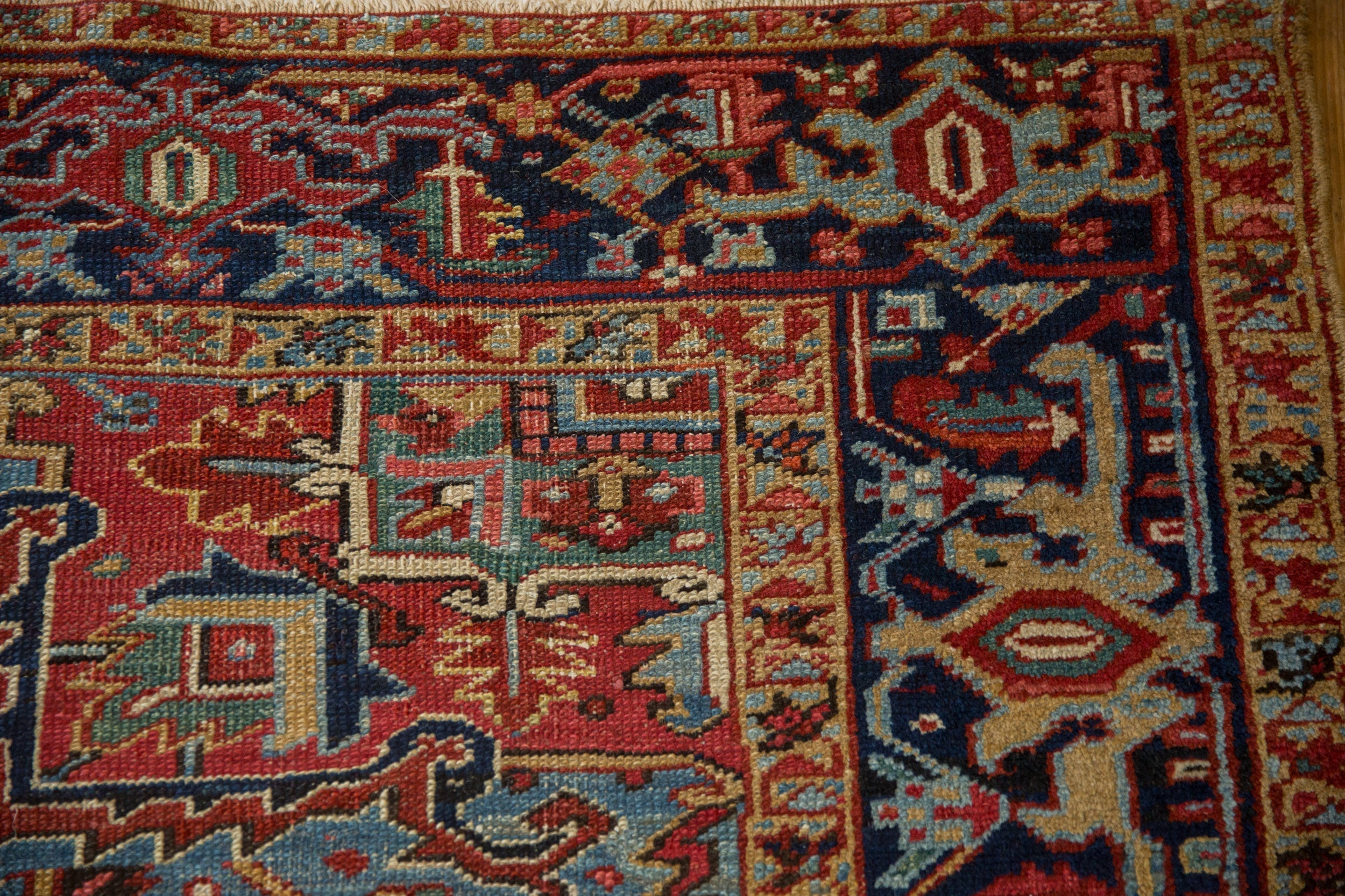 8x11 Vintage Heriz Carpet by Old New House® - product image 3 for Resin Society