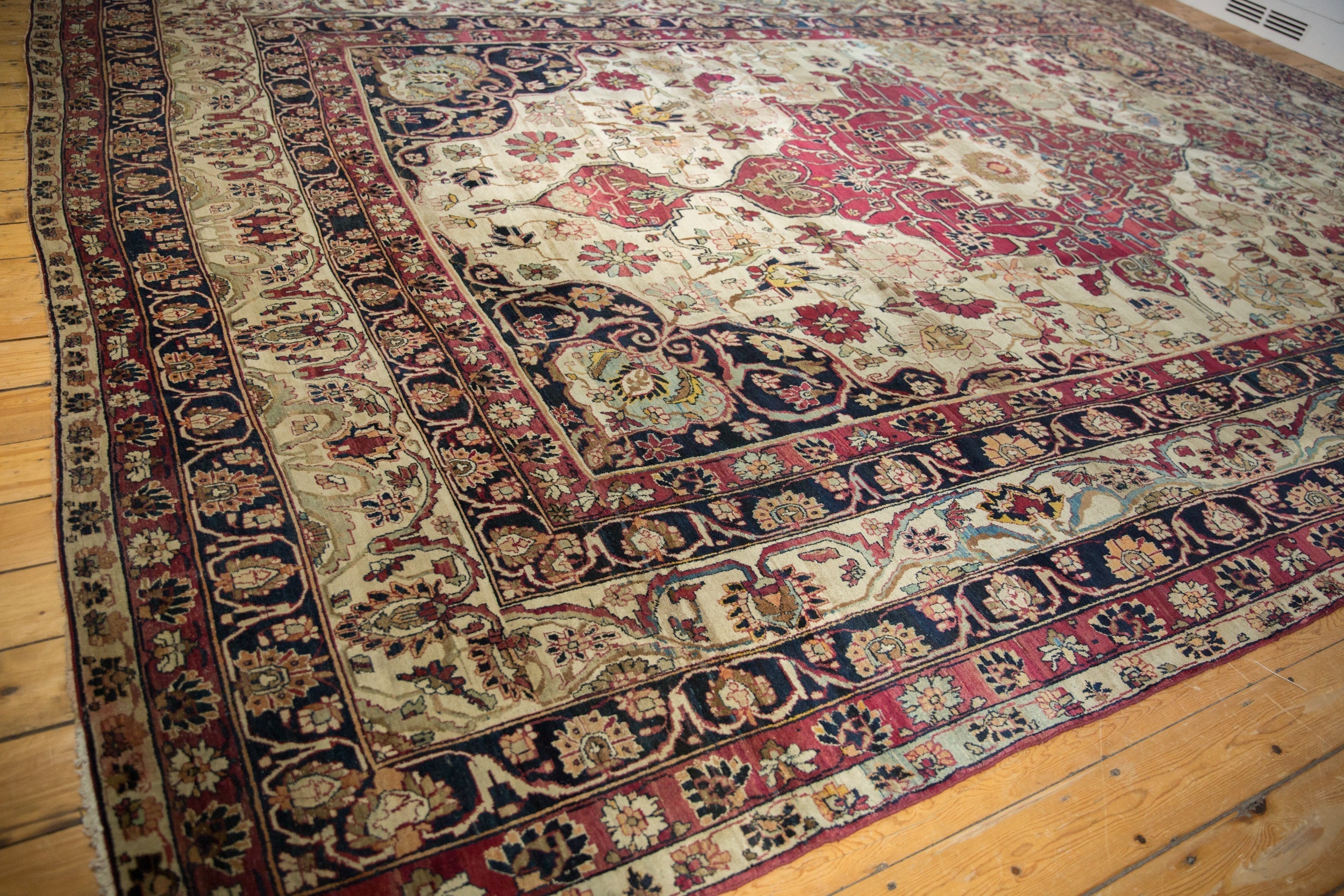 11.5x16 Antique Fine Kerman Carpet by Old New House® - product image 9 for Resin Society