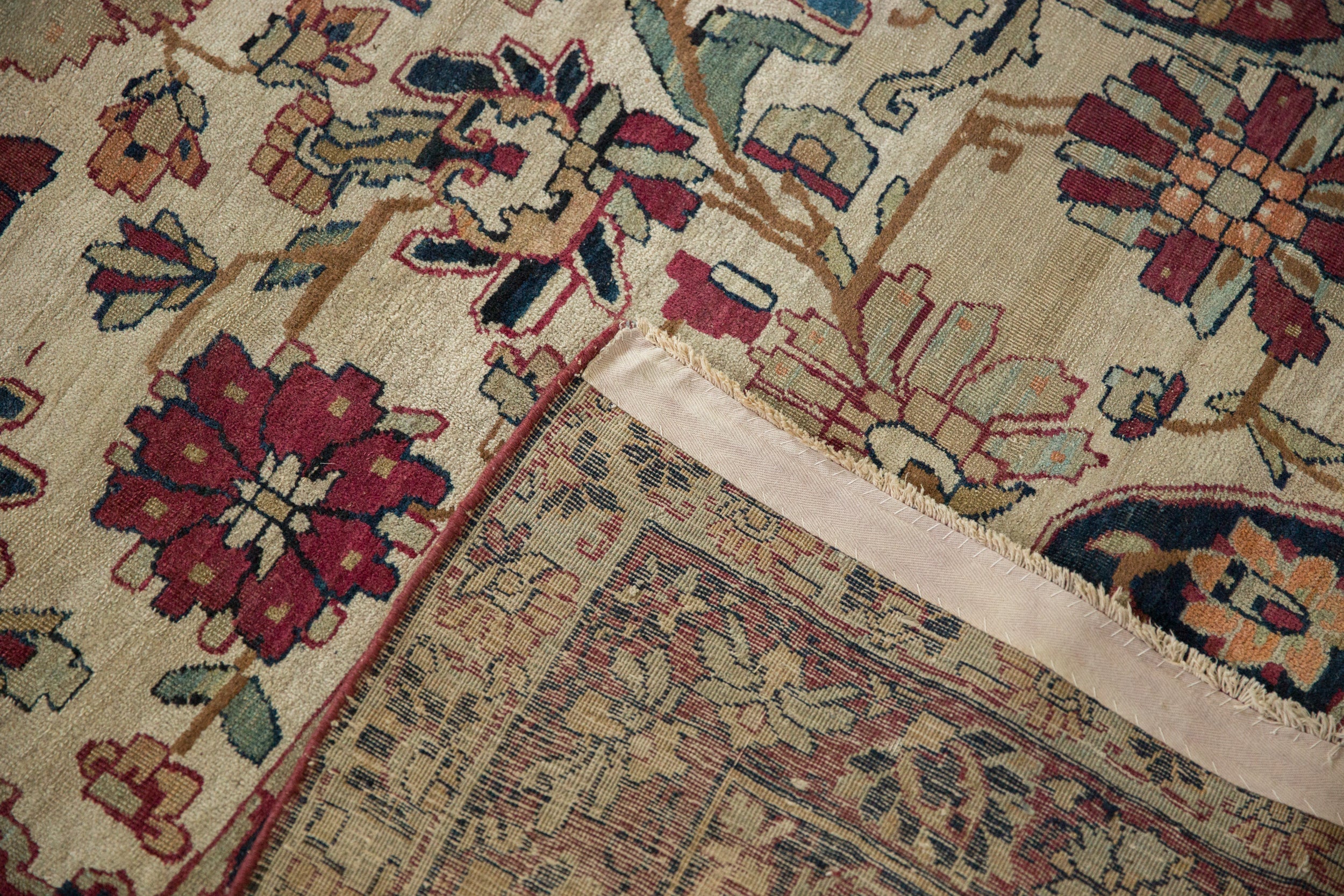 11.5x16 Antique Fine Kerman Carpet by Old New House® - product image 19 for Resin Society