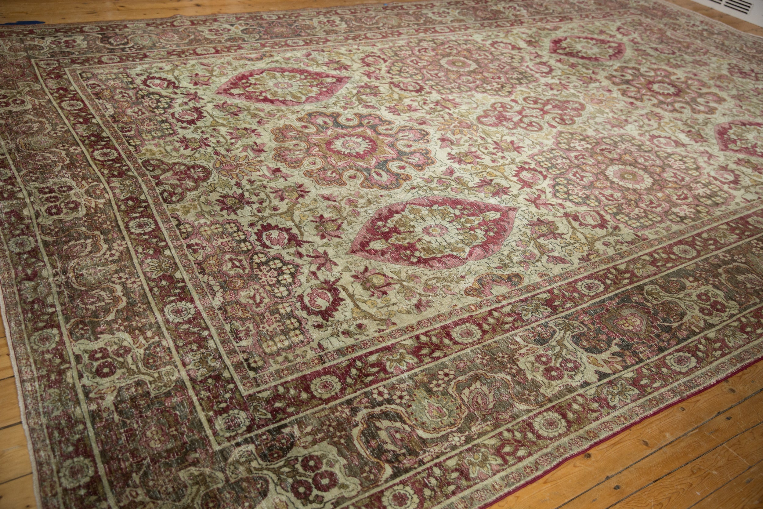 10x15.5 Antique Distressed Kerman Carpet by Old New House® - product image 7 for Resin Society