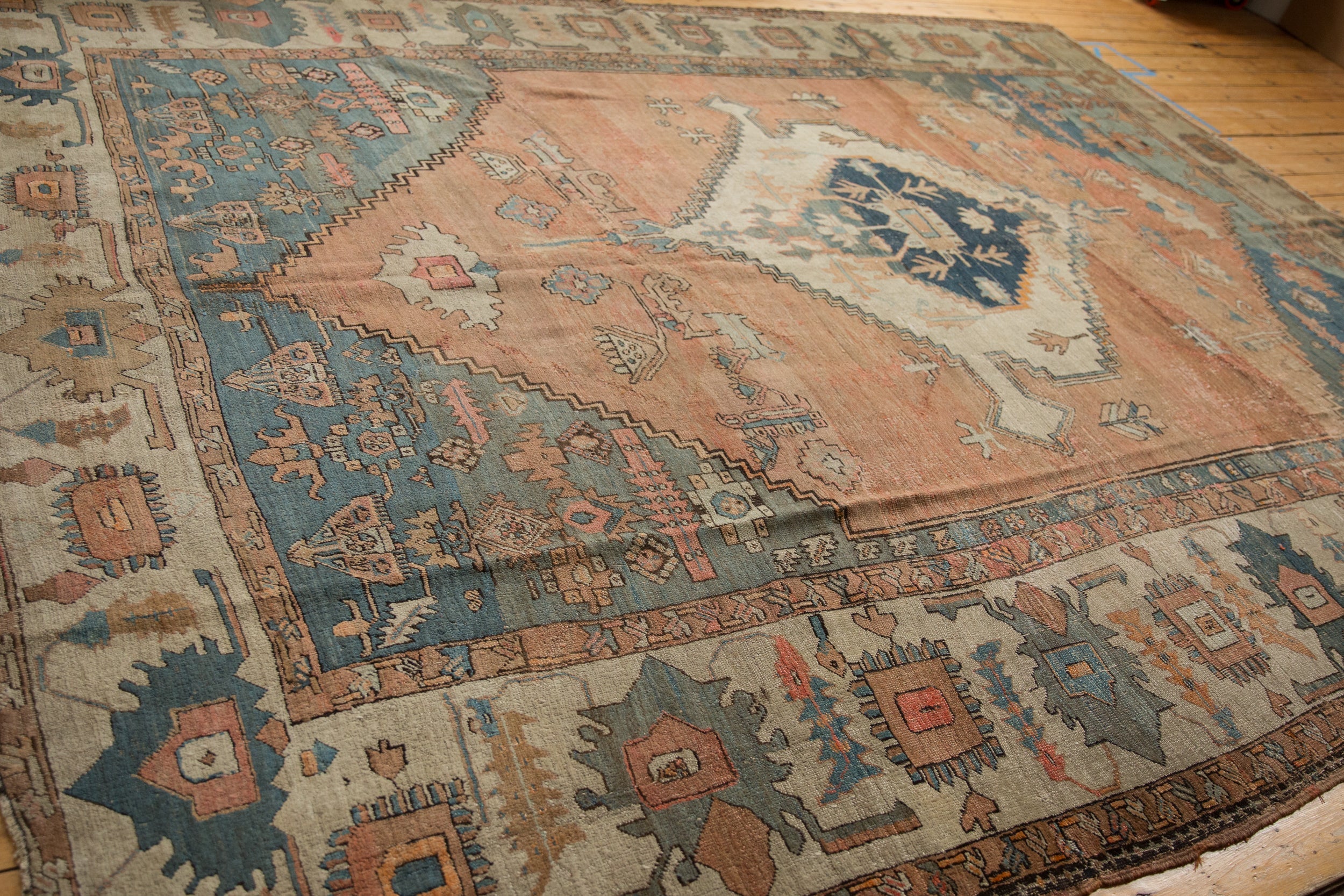 10x12.5 Antique Serapi Carpet by Old New House® - product image 11 for Resin Society