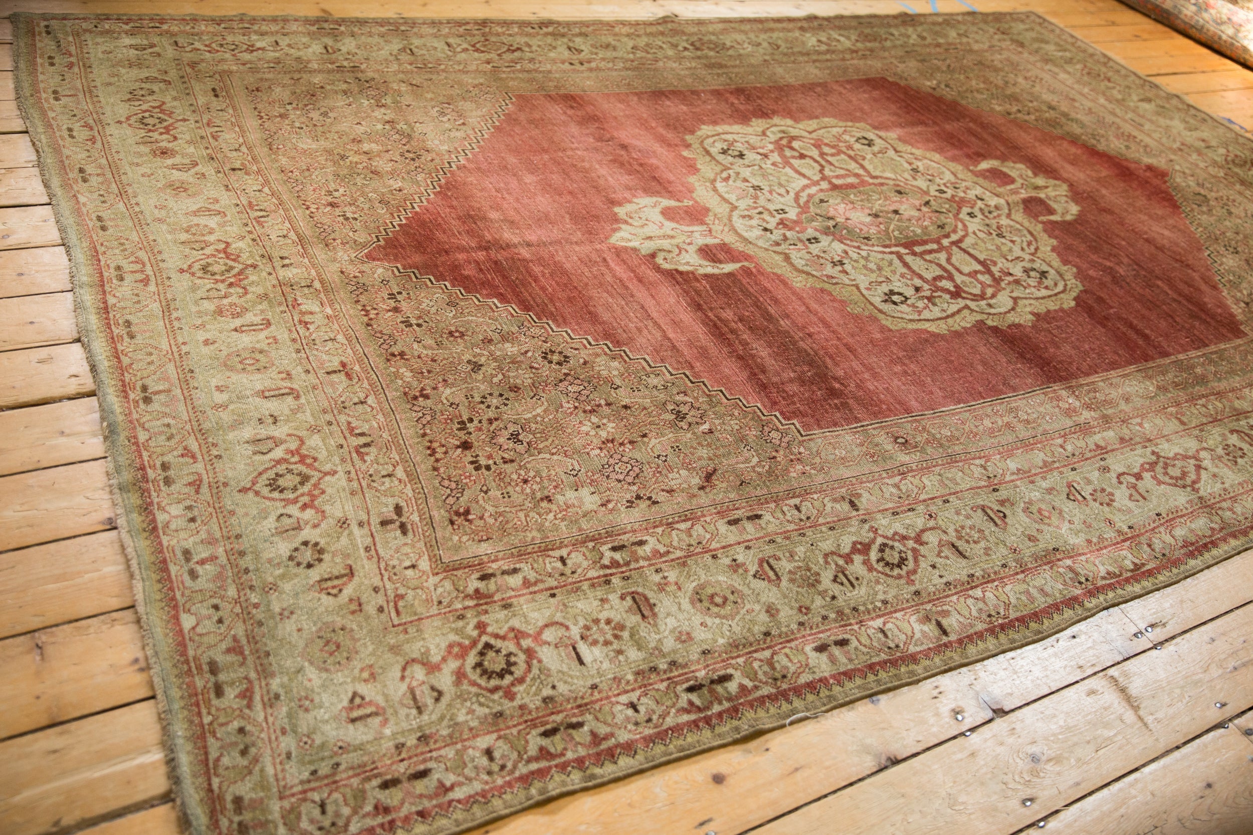 7.5x11.5 Antique Distressed Bijar Carpet by Old New House® - product image 11 for Resin Society