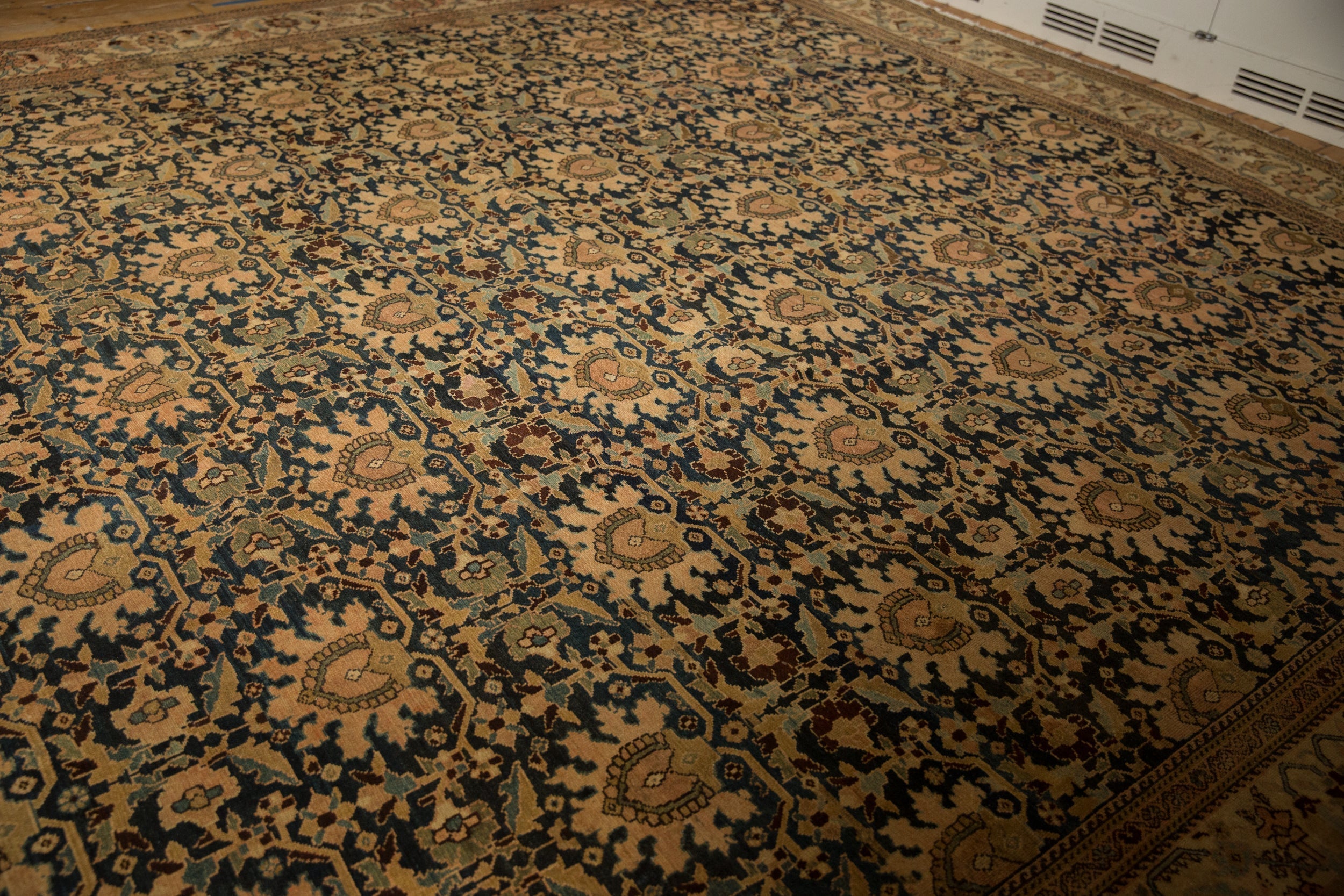 12x23.5 Antique Tea Washed Malayer Carpet by Old New House® - product image 5 for Resin Society