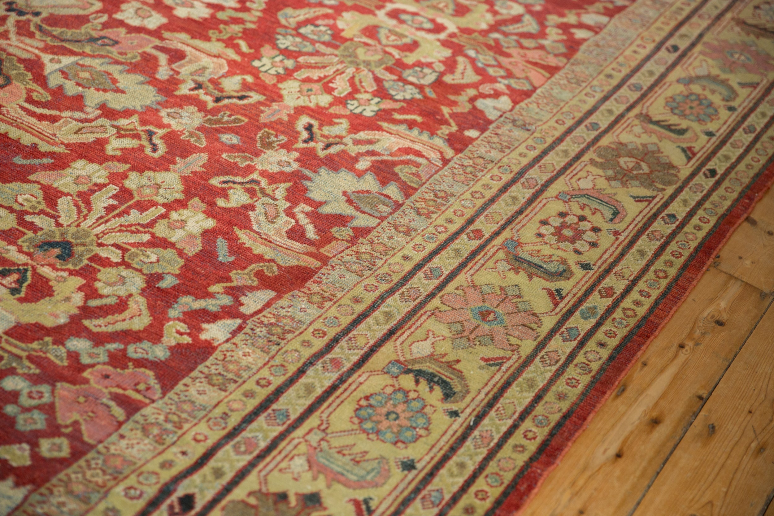 9x11.5 Vintage Distressed Mahal Carpet by Old New House® - product image 8 for Resin Society