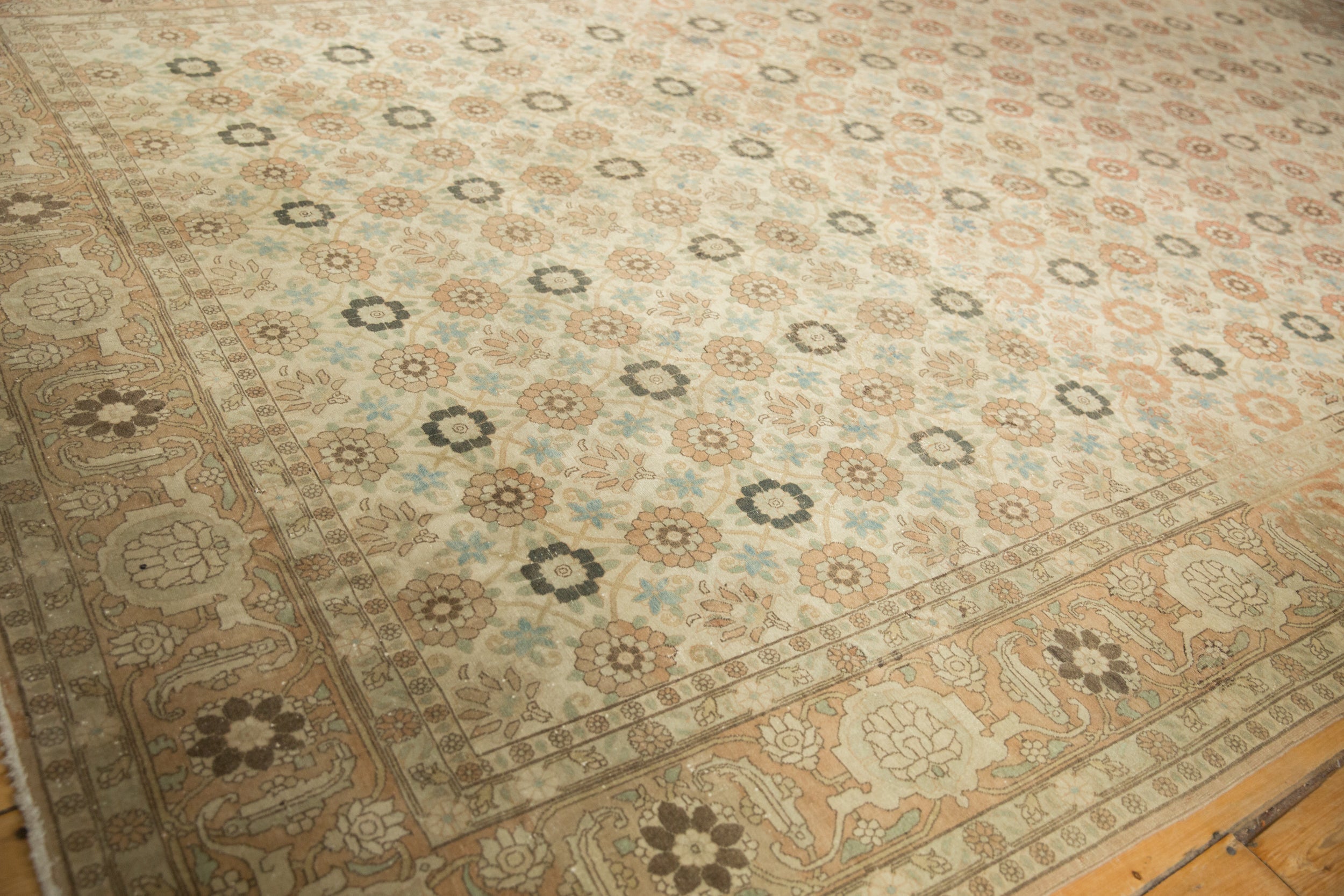 8.5x12.5 Vintage Distressed Qom Carpet by Old New House® - product image 5 for Resin Society