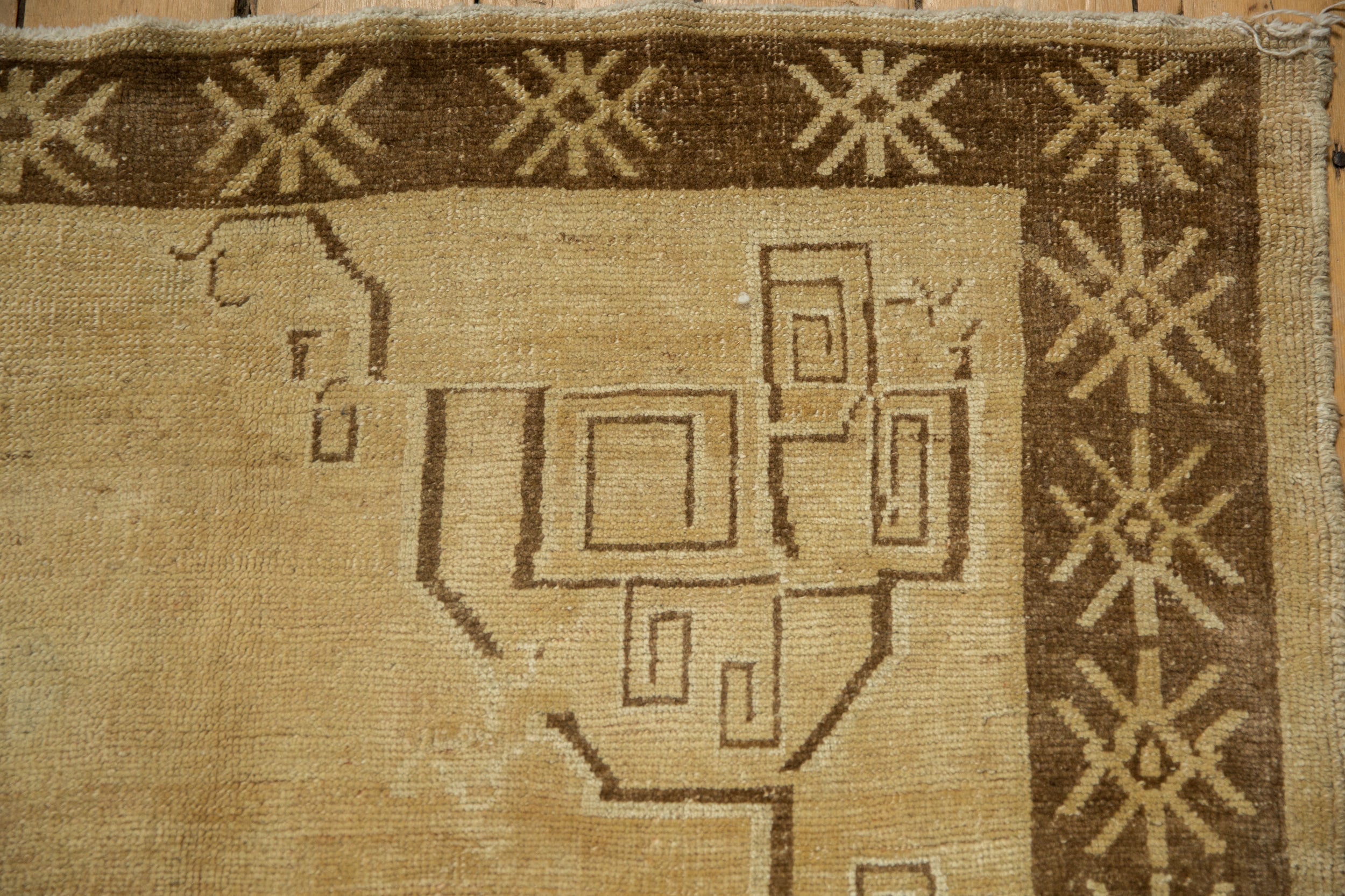 6.5x10 Vintage Distressed Kars Carpet by Old New House® - product image 3 for Resin Society