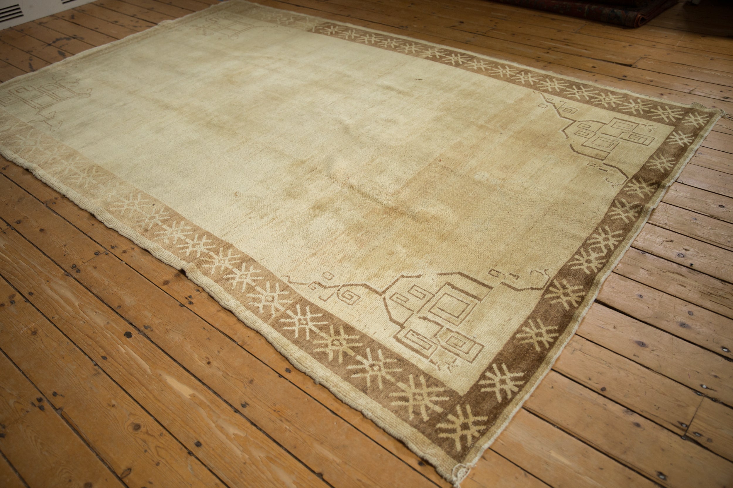 6.5x10 Vintage Distressed Kars Carpet by Old New House® - product image 4 for Resin Society