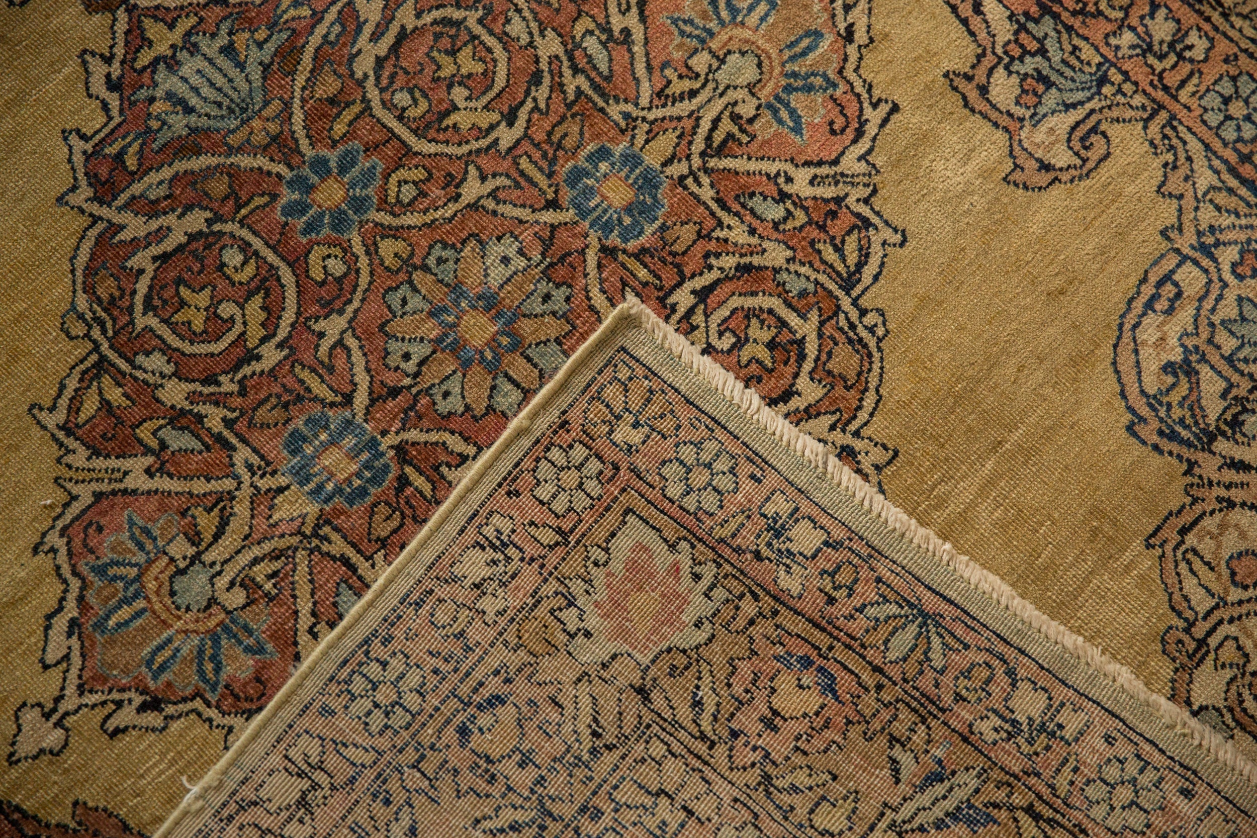 RESERVED 3.5x16 Vintage Tea Washed Kerman Rug Runner
