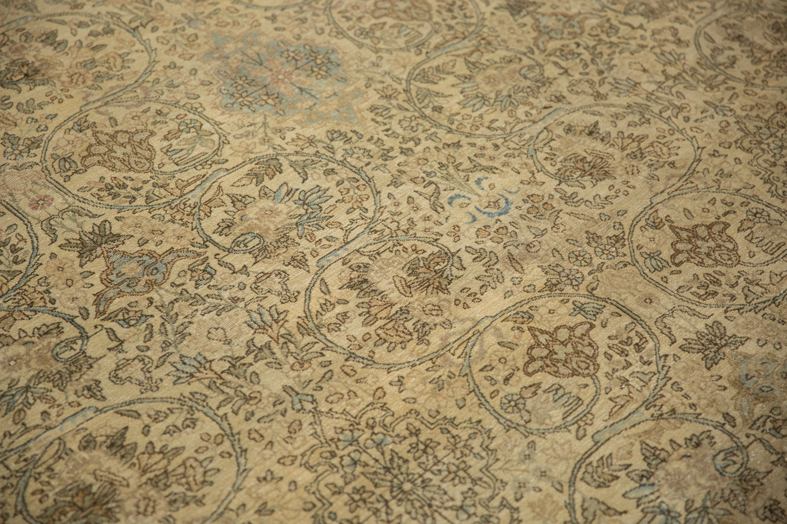 8.5x12.5 Vintage Distressed Kerman Carpet by Old New House® - product image 6 for Resin Society