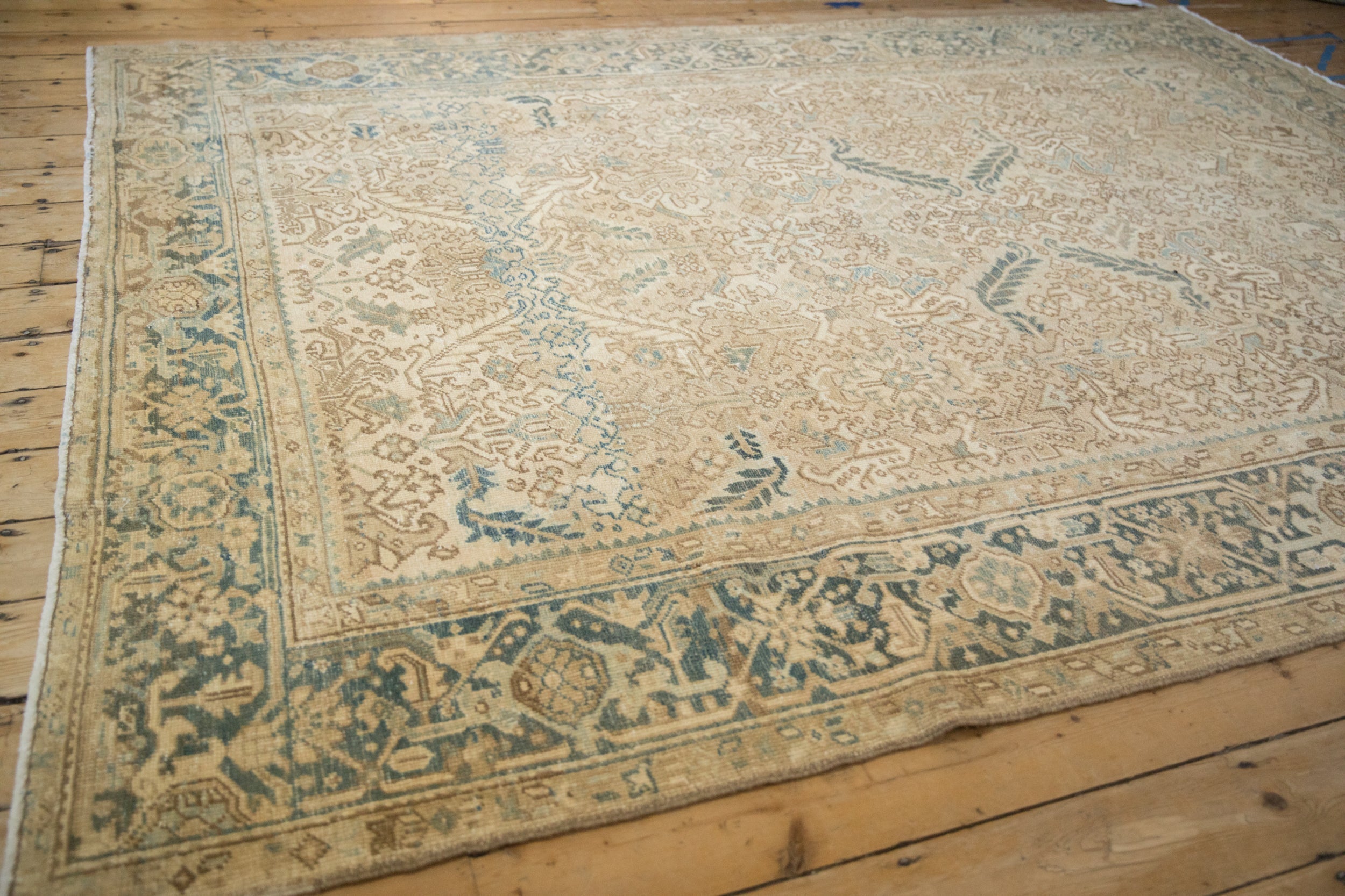 7.5x9.5 Vintage Distressed Heriz Carpet by Old New House® - product image 6 for Resin Society