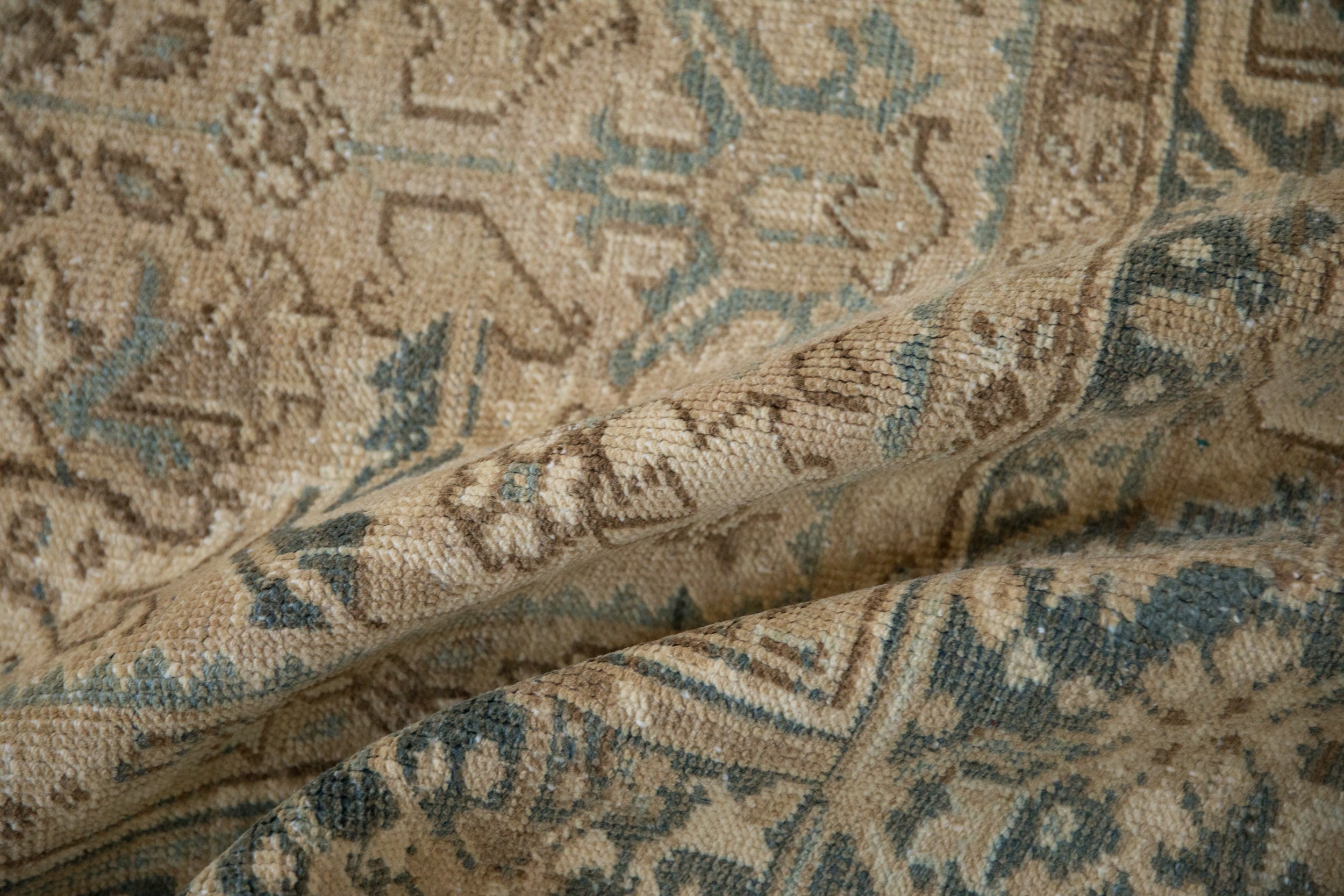 7.5x9.5 Vintage Distressed Heriz Carpet by Old New House® - product image 8 for Resin Society