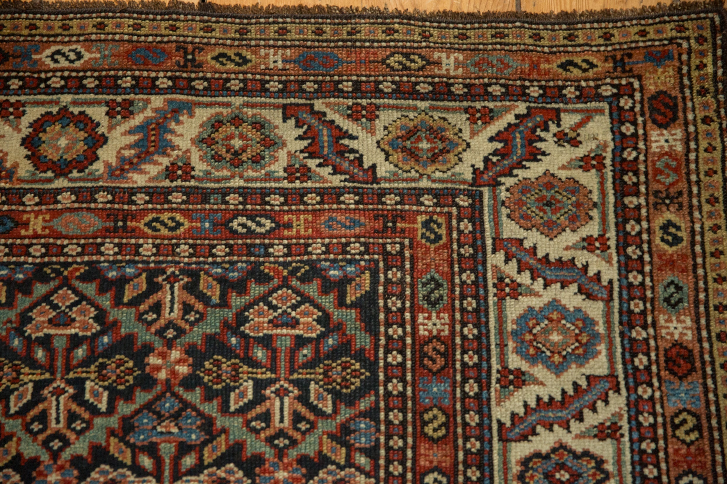 3.5x15.5 Antique Fine Malayer Rug Runner by Old New House® - product image 3 for Resin Society