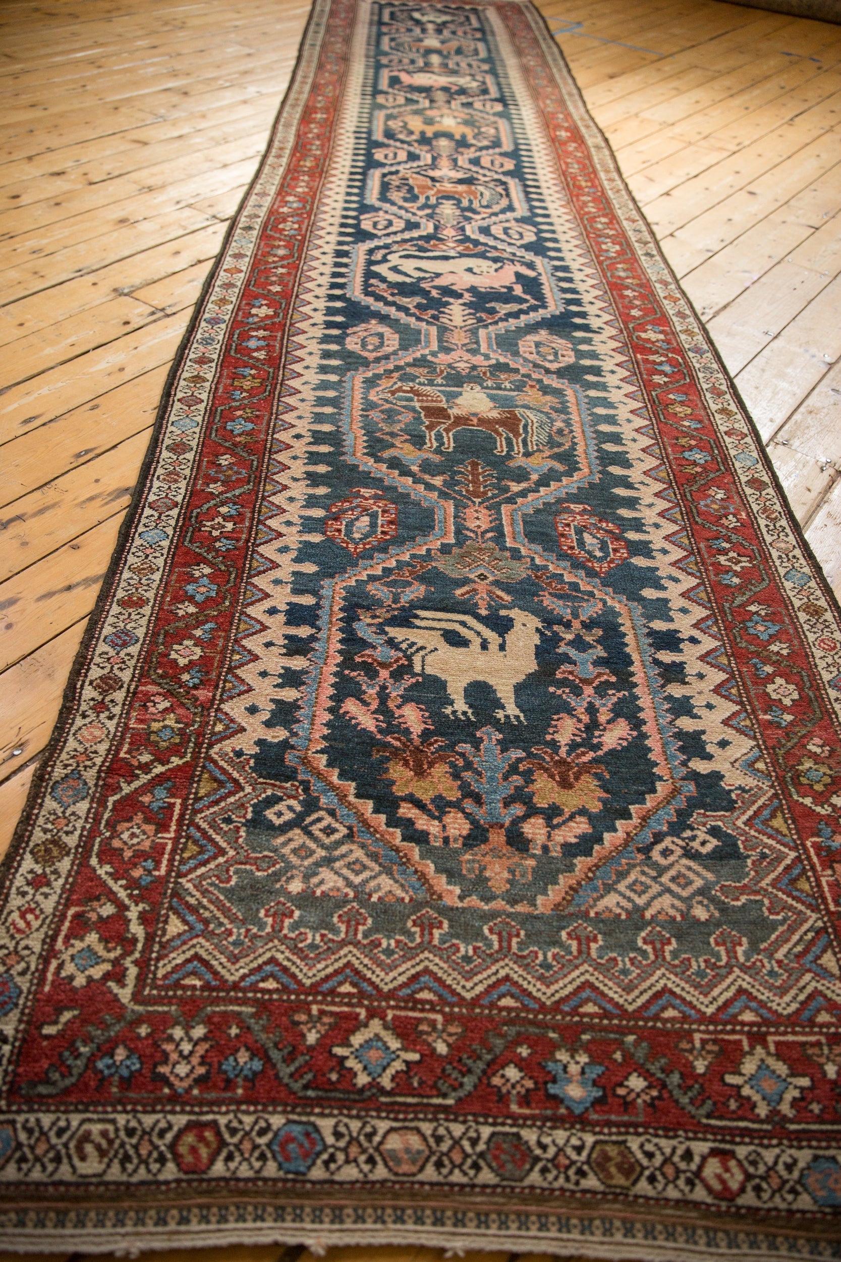 3.5x16 Antique Malayer Rug Runner by Old New House® - product image 8 for Resin Society