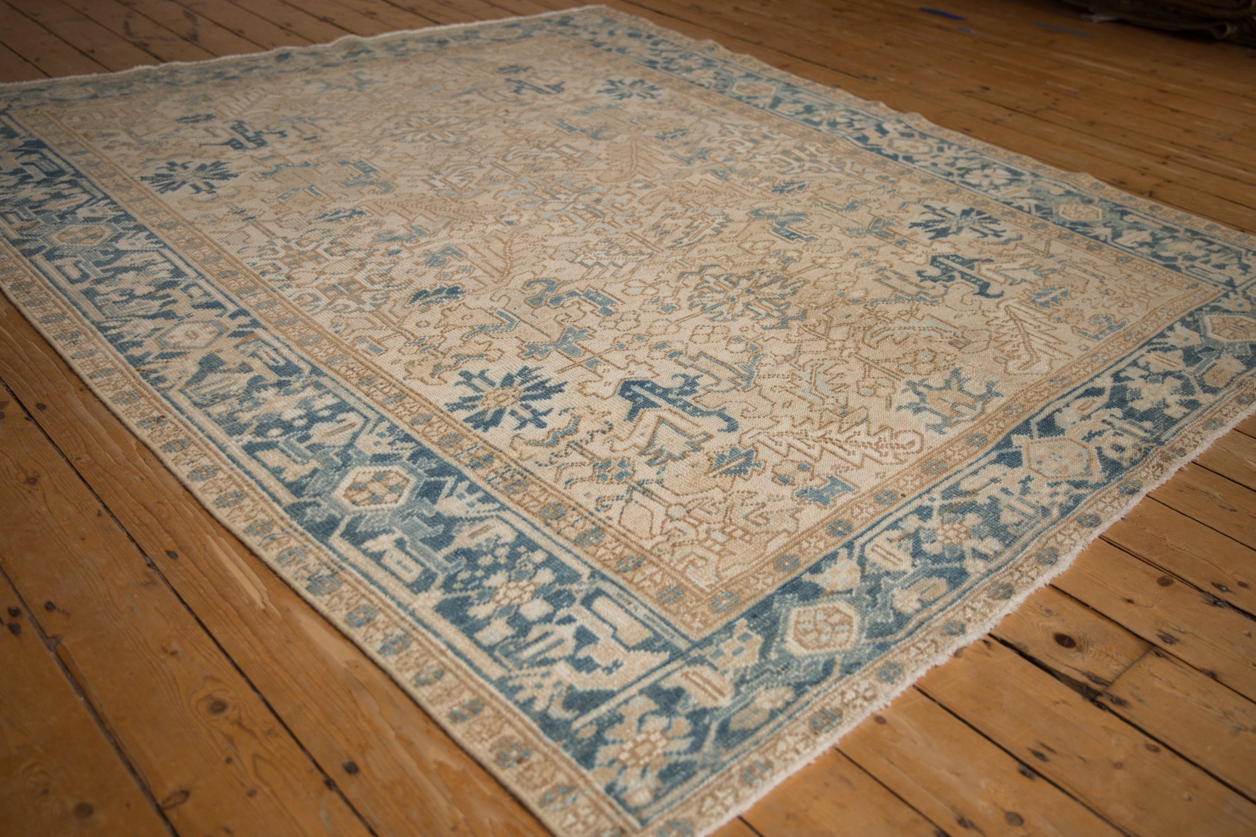 7x8.5 Vintage Distressed Mehrivan Carpet by Old New House® - product image 4 for Resin Society