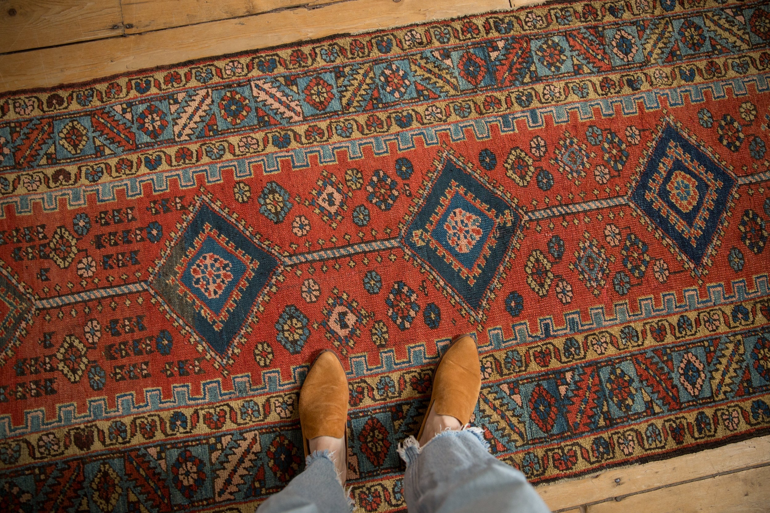 3x12.5 Antique Northwest Persian Rug Runner by Old New House® - product image 2 for Resin Society