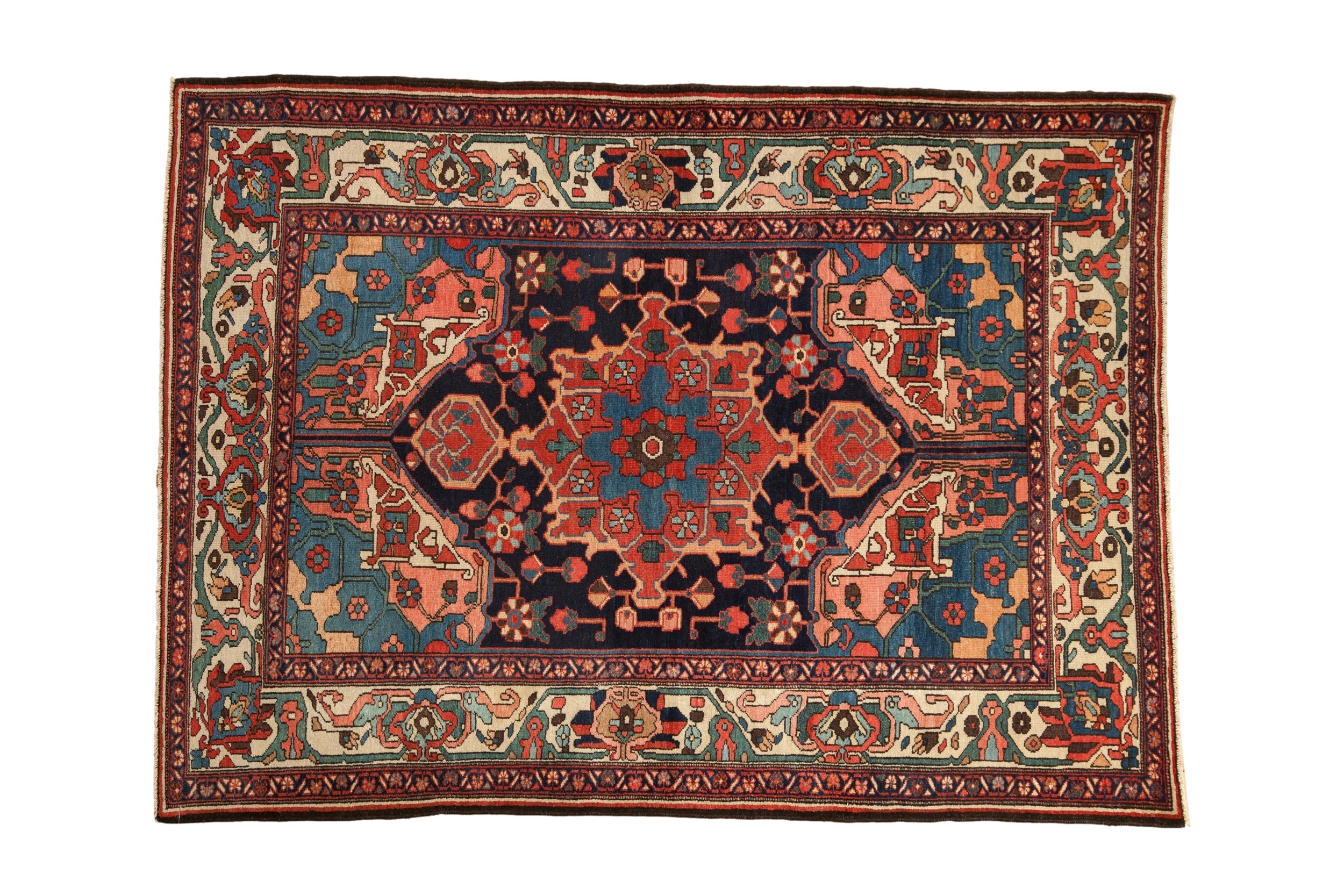 5x7 Vintage Bakhtiari Rug by Old New House® - main product image for Resin Society