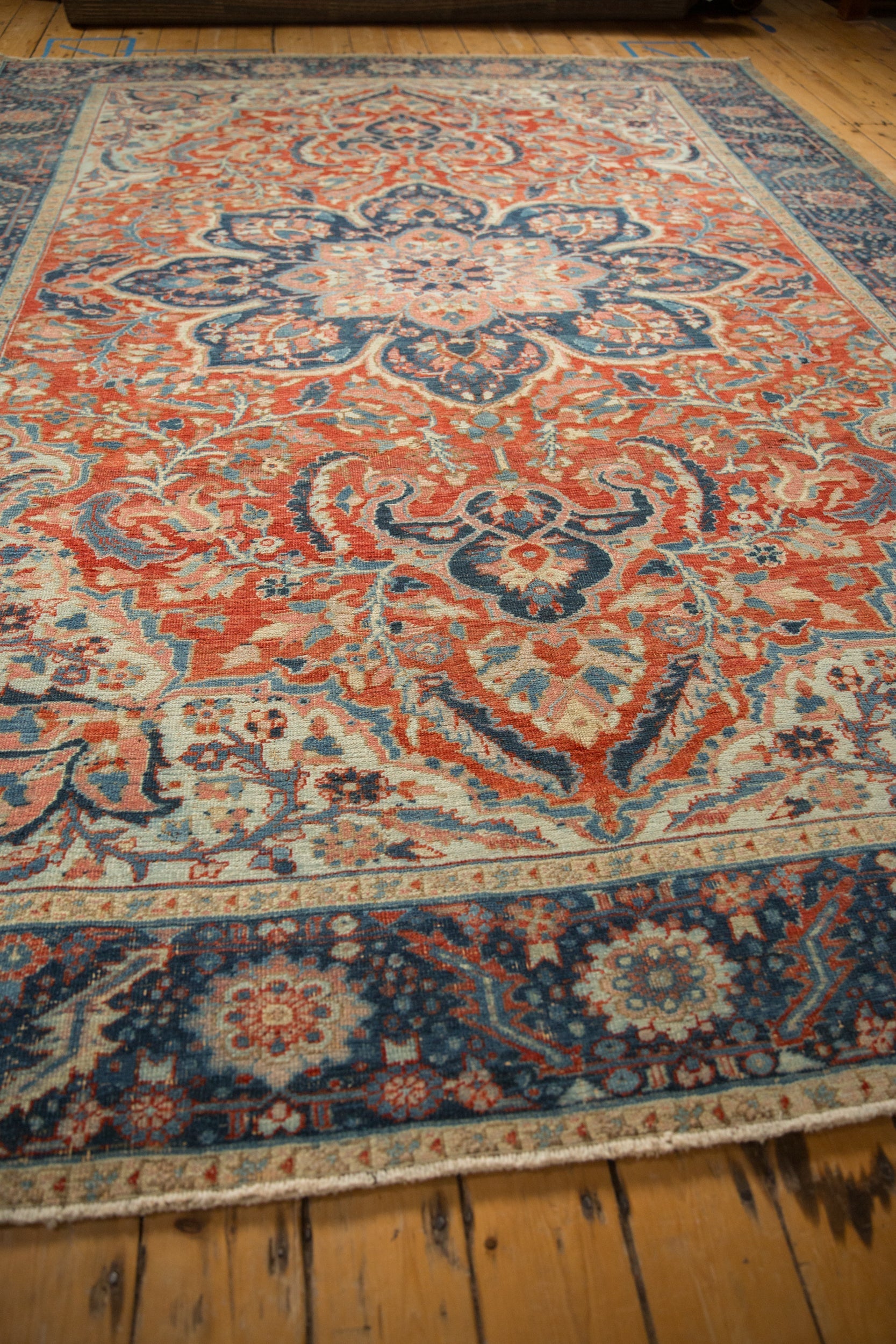 9x12 Vintage Distressed Ahar Carpet by Old New House® - product image 9 for Resin Society