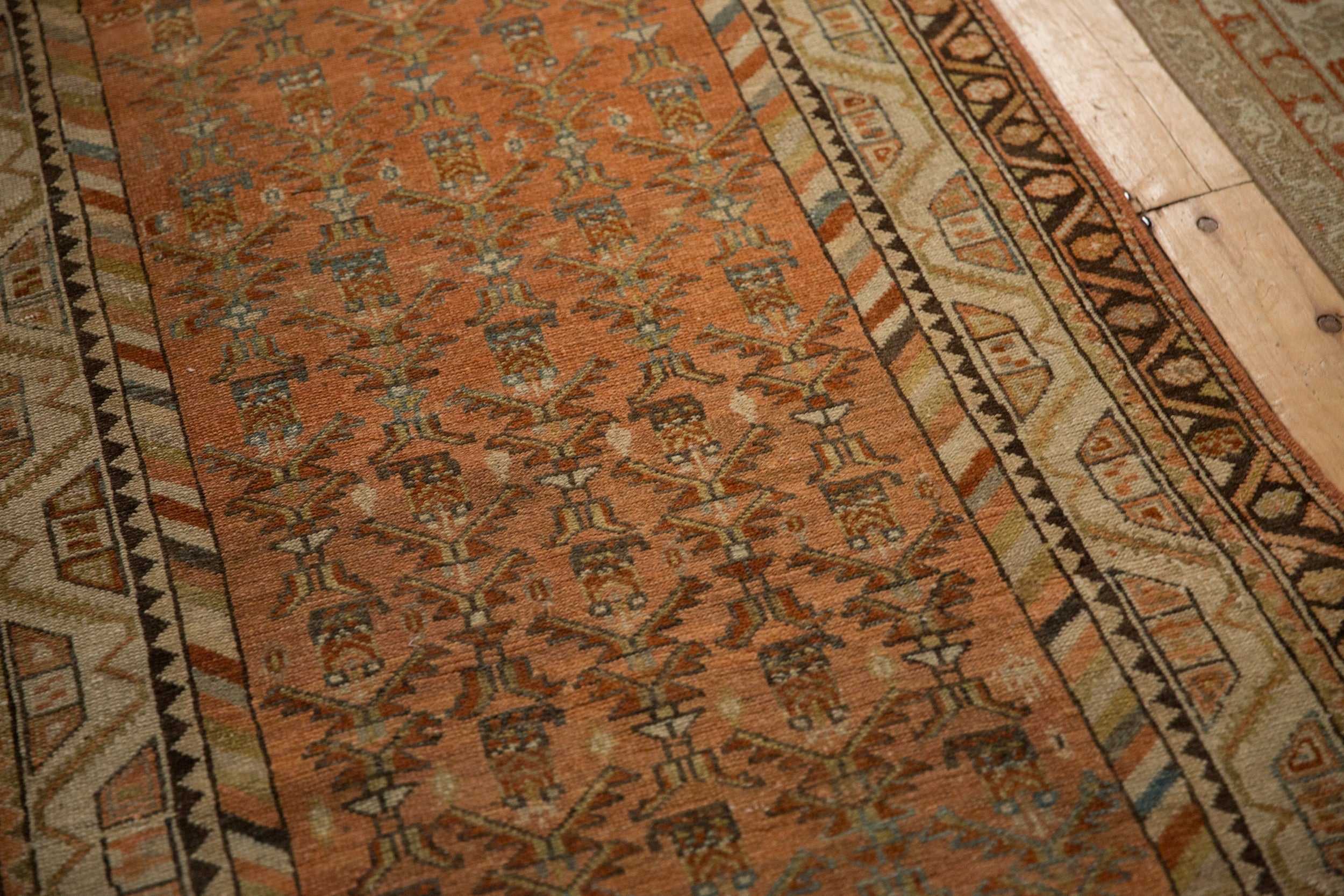 3x13.5 Vintage Distressed Malayer Rug Runner by Old New House® - product image 10 for Resin Society
