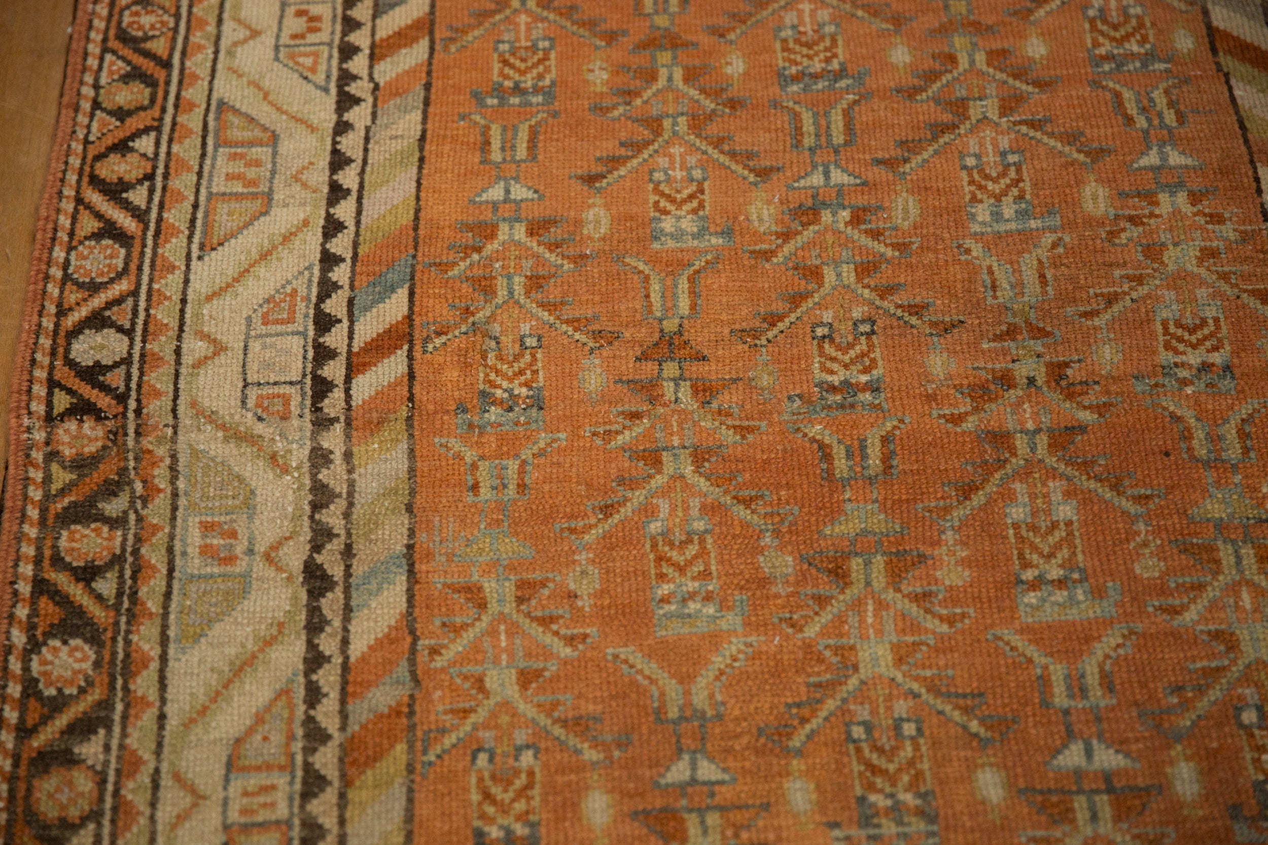 3x13.5 Vintage Distressed Malayer Rug Runner by Old New House® - product image 11 for Resin Society