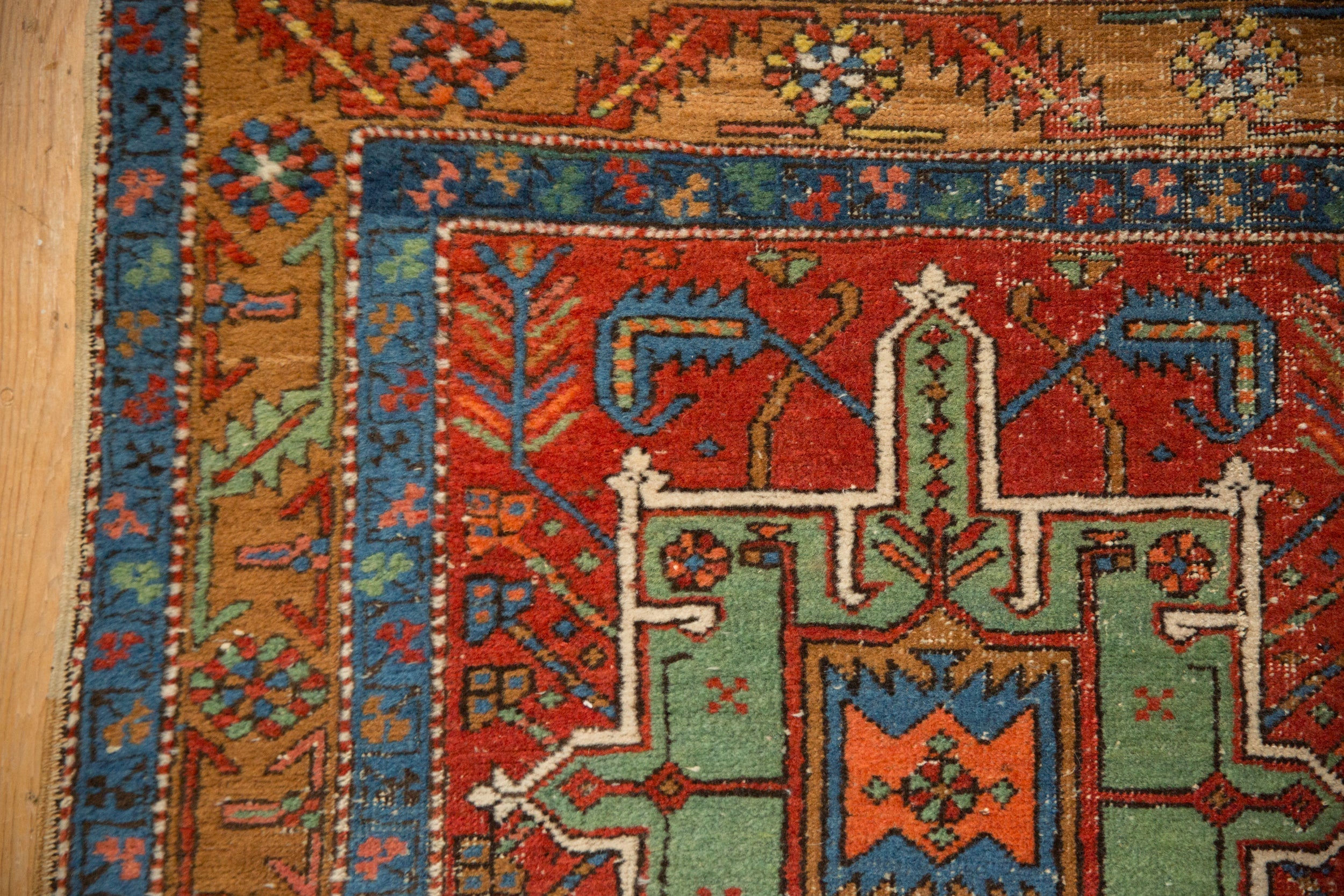 3x11 Antique Heriz Rug Runner by Old New House® - product image 3 for Resin Society