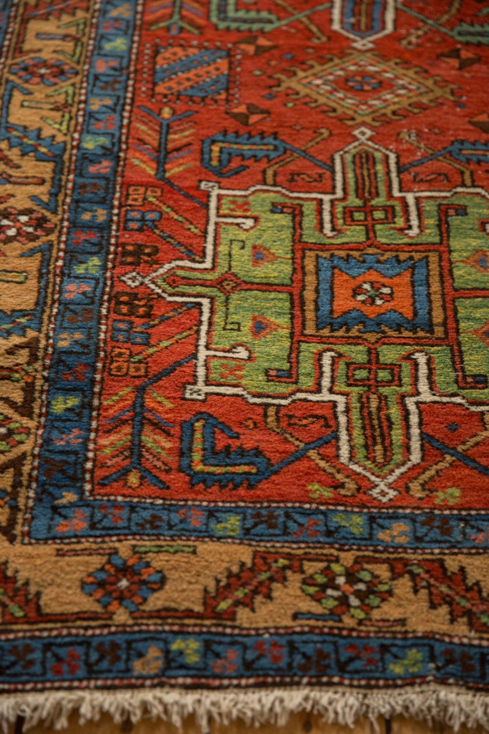 3x11 Antique Heriz Rug Runner by Old New House® - product image 7 for Resin Society