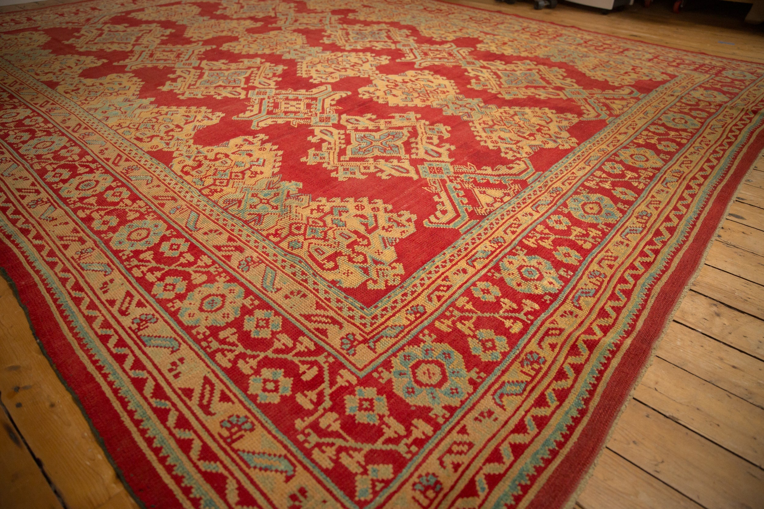 11.5x14.5 Vintage Oushak Carpet by Old New House® - product image 4 for Resin Society