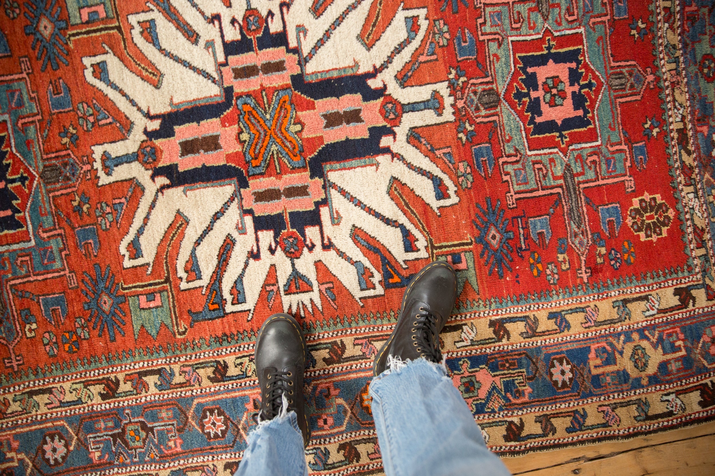 5x7.5 Antique Karaja Rug by Old New House® - product image 2 for Resin Society