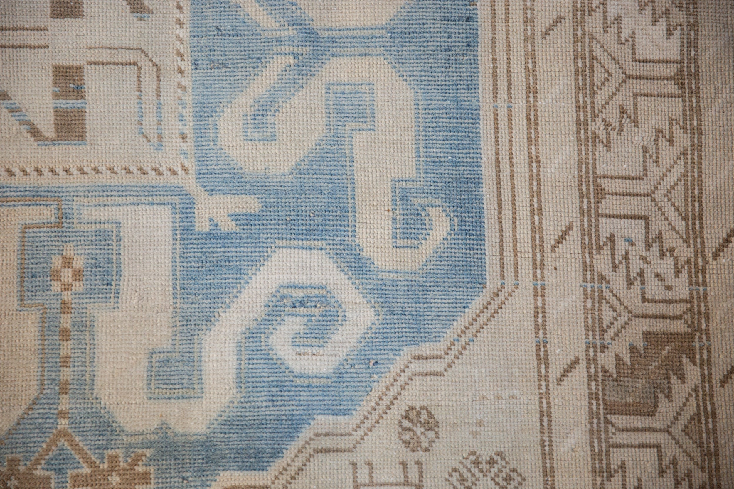 4x10.5 Vintage Distressed Caucasian Rug Runner by Old New House® - product image 3 for Resin Society