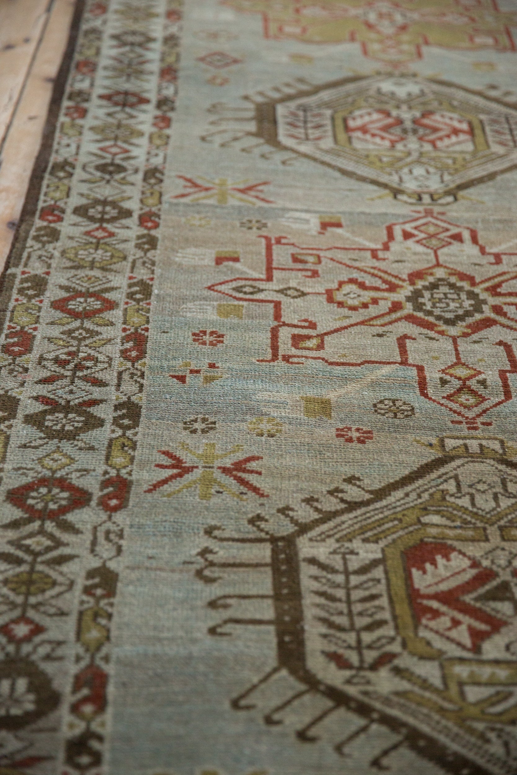 3.5x17 Vintage Distressed Karaja Rug Runner by Old New House® - product image 10 for Resin Society