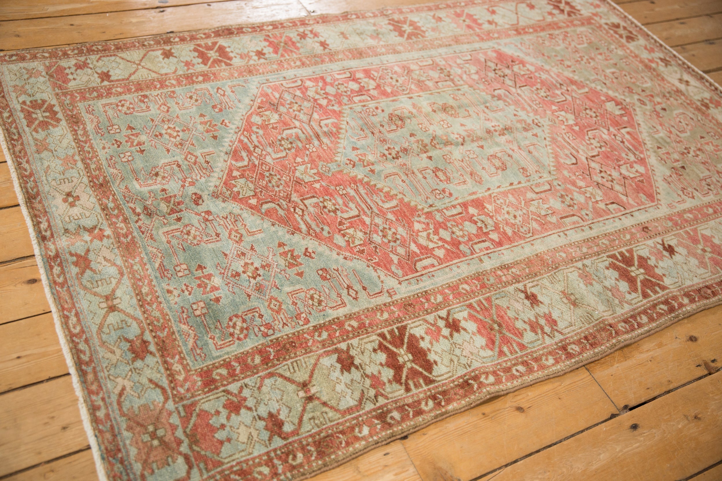 4x6.5 Vintage Distressed Malayer Rug by Old New House® - product image 6 for Resin Society