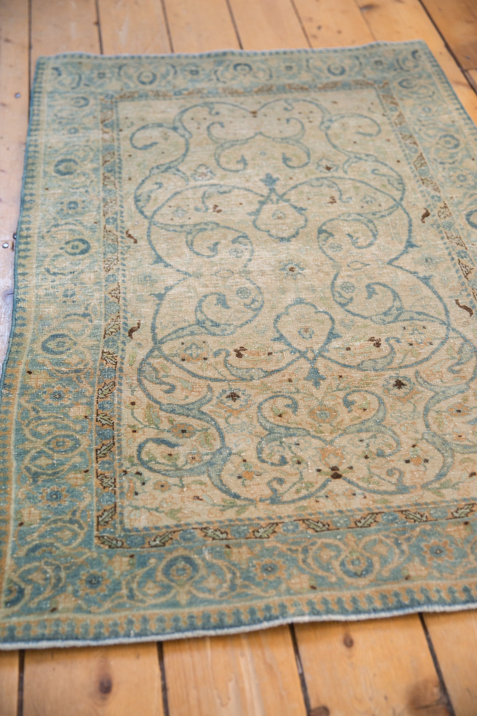 2.5x4 Vintage Distressed Tabriz Rug by Old New House® - product image 6 for Resin Society