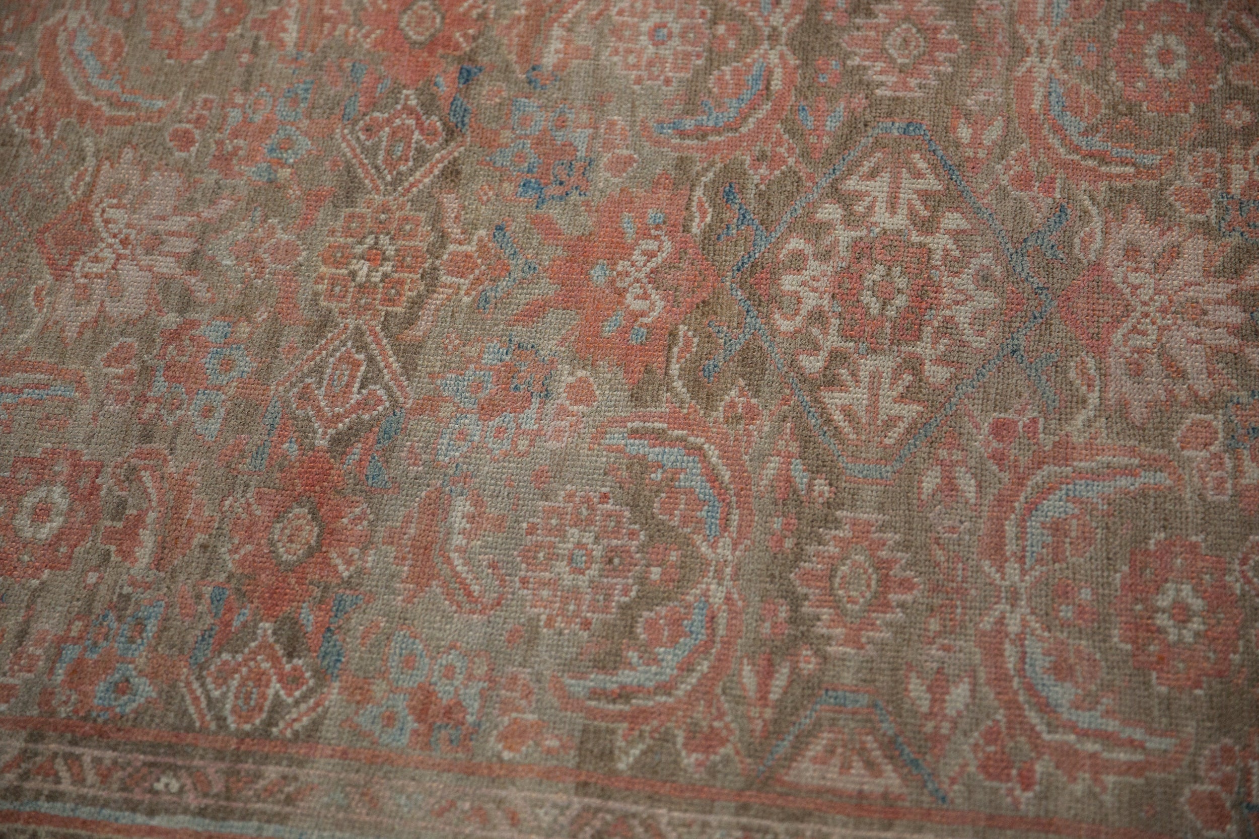 3x13 Vintage Distressed Hamadan Rug Runner by Old New House® - product image 11 for Resin Society