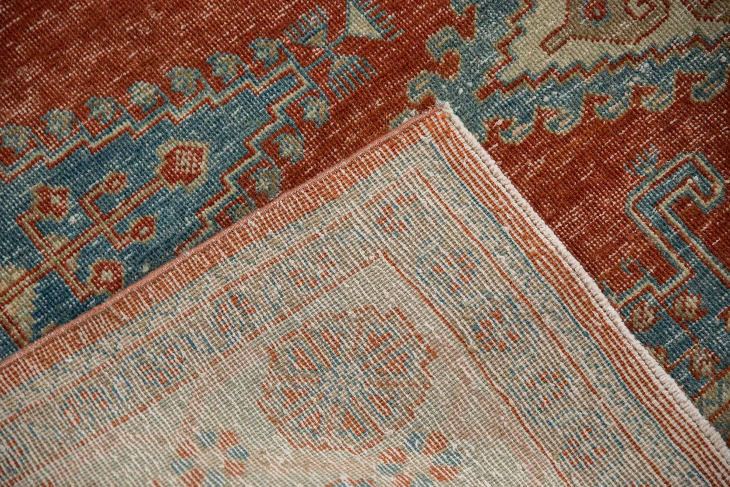 6.5x7 Vintage Distressed Veece Square Carpet by Old New House® - product image 10 for Resin Society