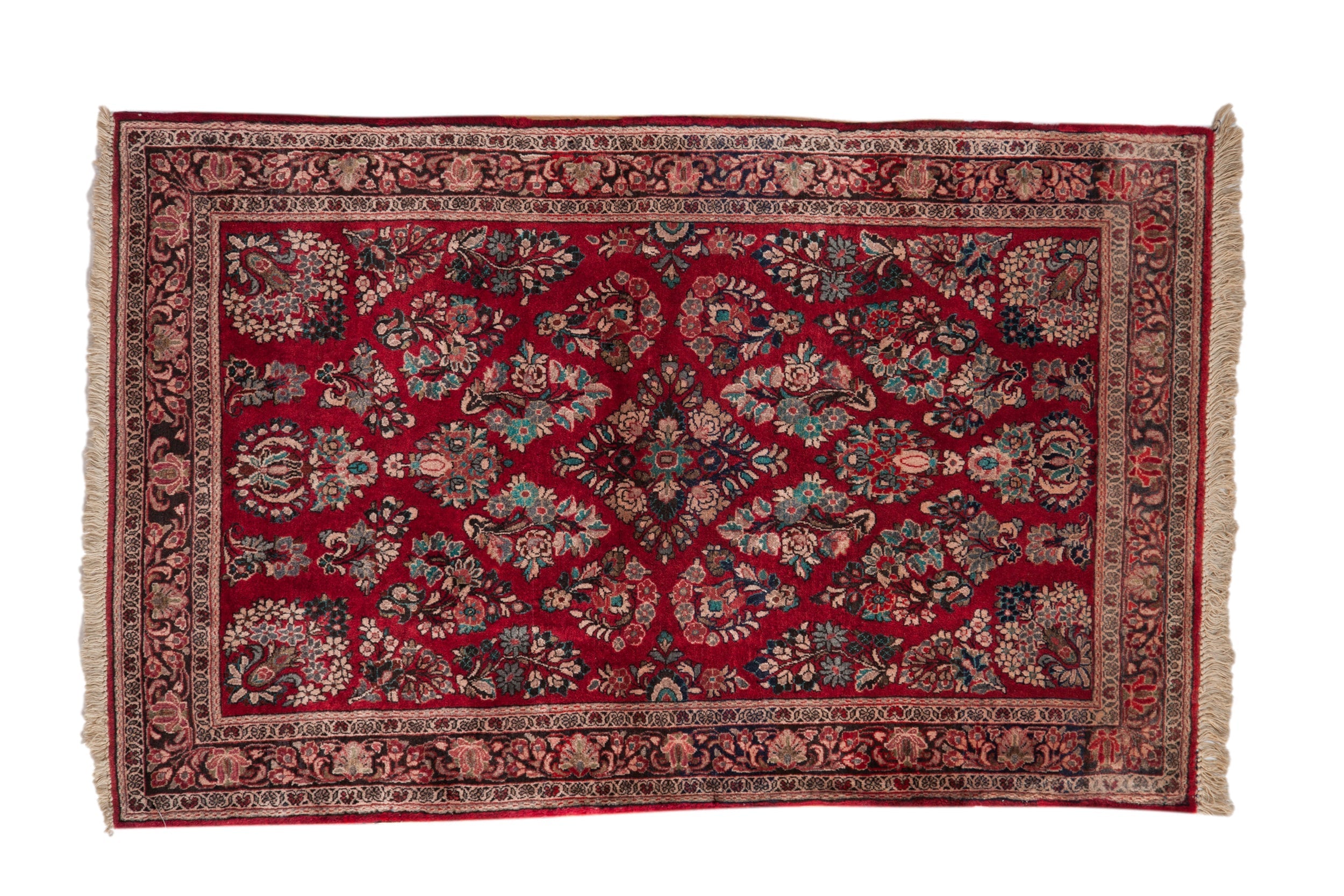 3.5x5 Vintage Fine Sarouk Rug by Old New House® - main product image for Resin Society