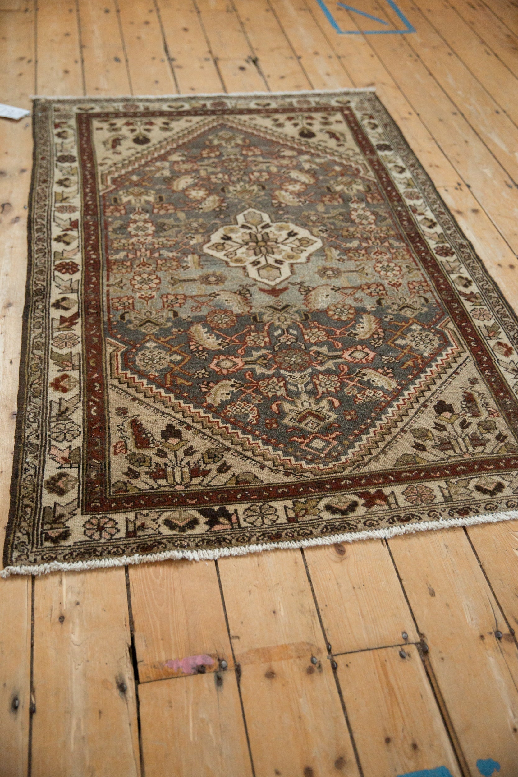 3.5x5.5 Vintage Distressed Hamadan Rug by Old New House® - product image 8 for Resin Society