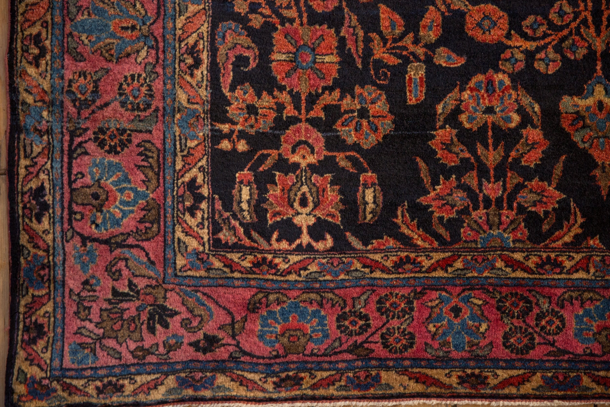 4x6.5 Antique Mohajeran Sarouk Rug by Old New House® - product image 10 for Resin Society
