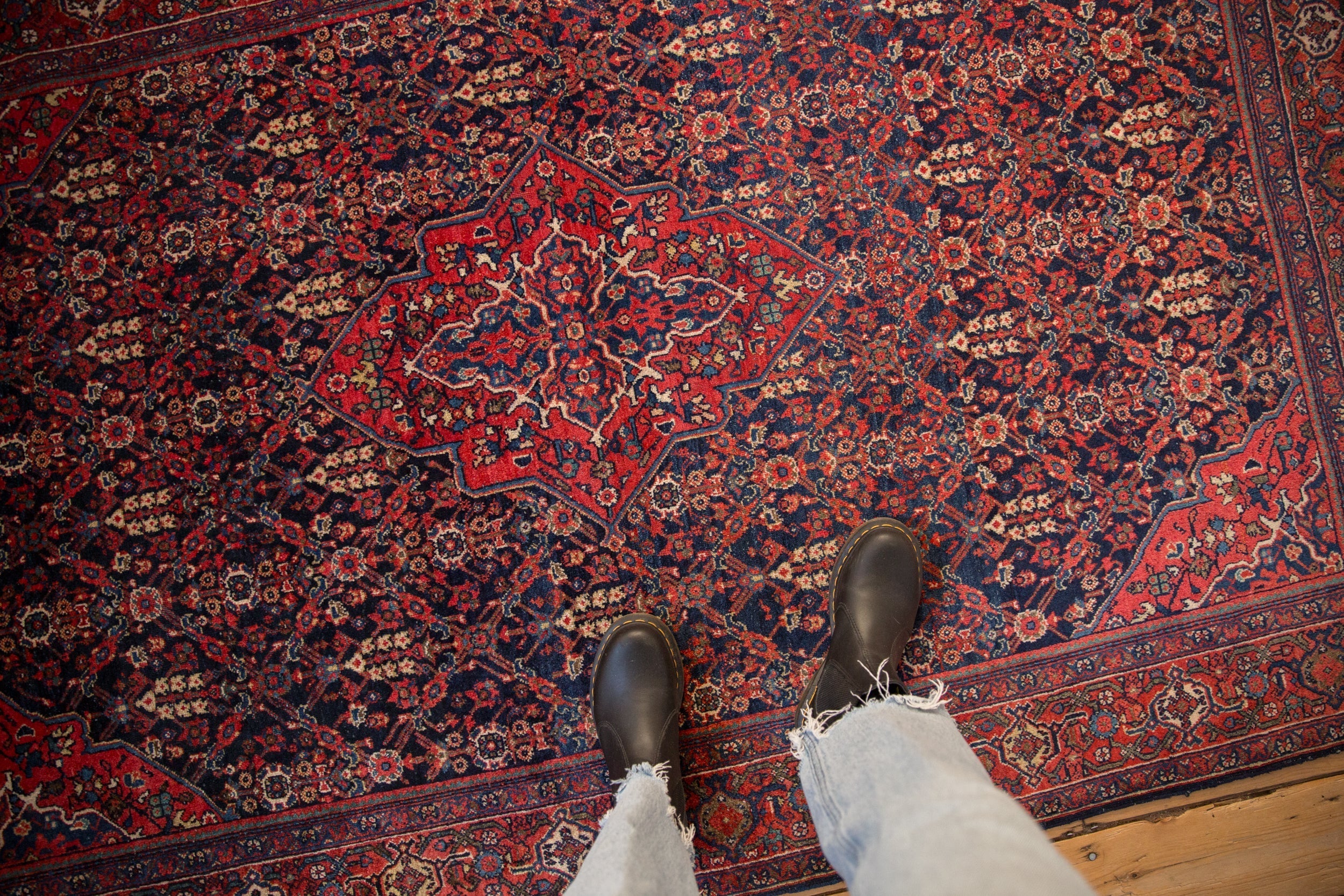 4x7 Antique Sarouk Rug by Old New House® - product image 2 for Resin Society