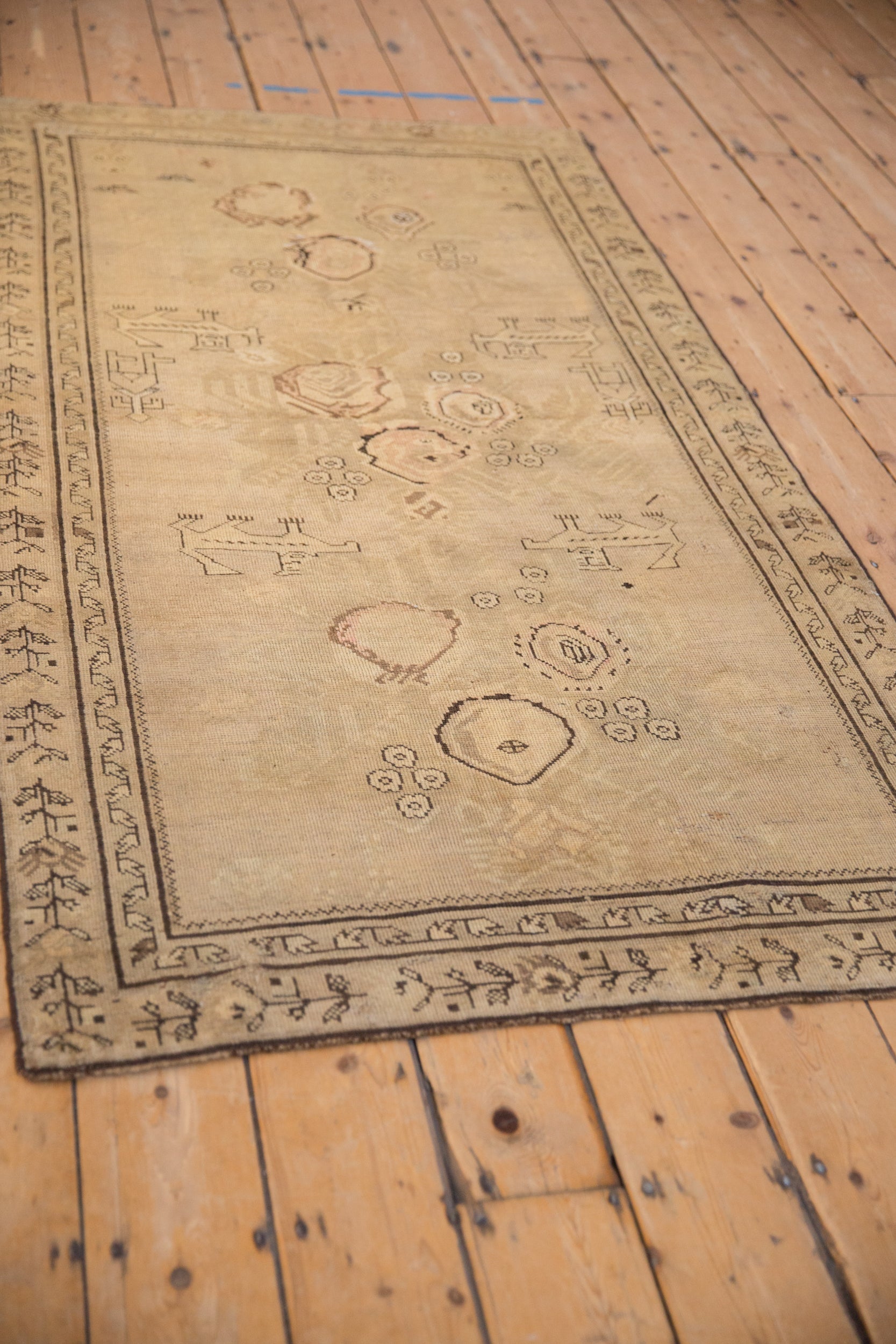 3.5x6.5 Antique Distressed Karabagh Rug by Old New House® - product image 6 for Resin Society