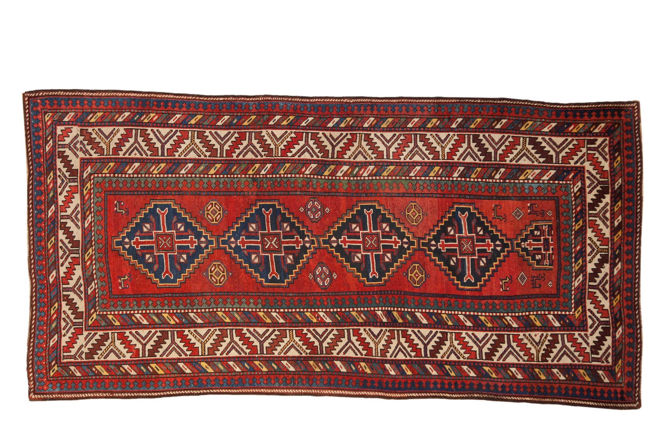 4x8 Antique Kazak Rug Runner by Old New House® - main product image for Resin Society