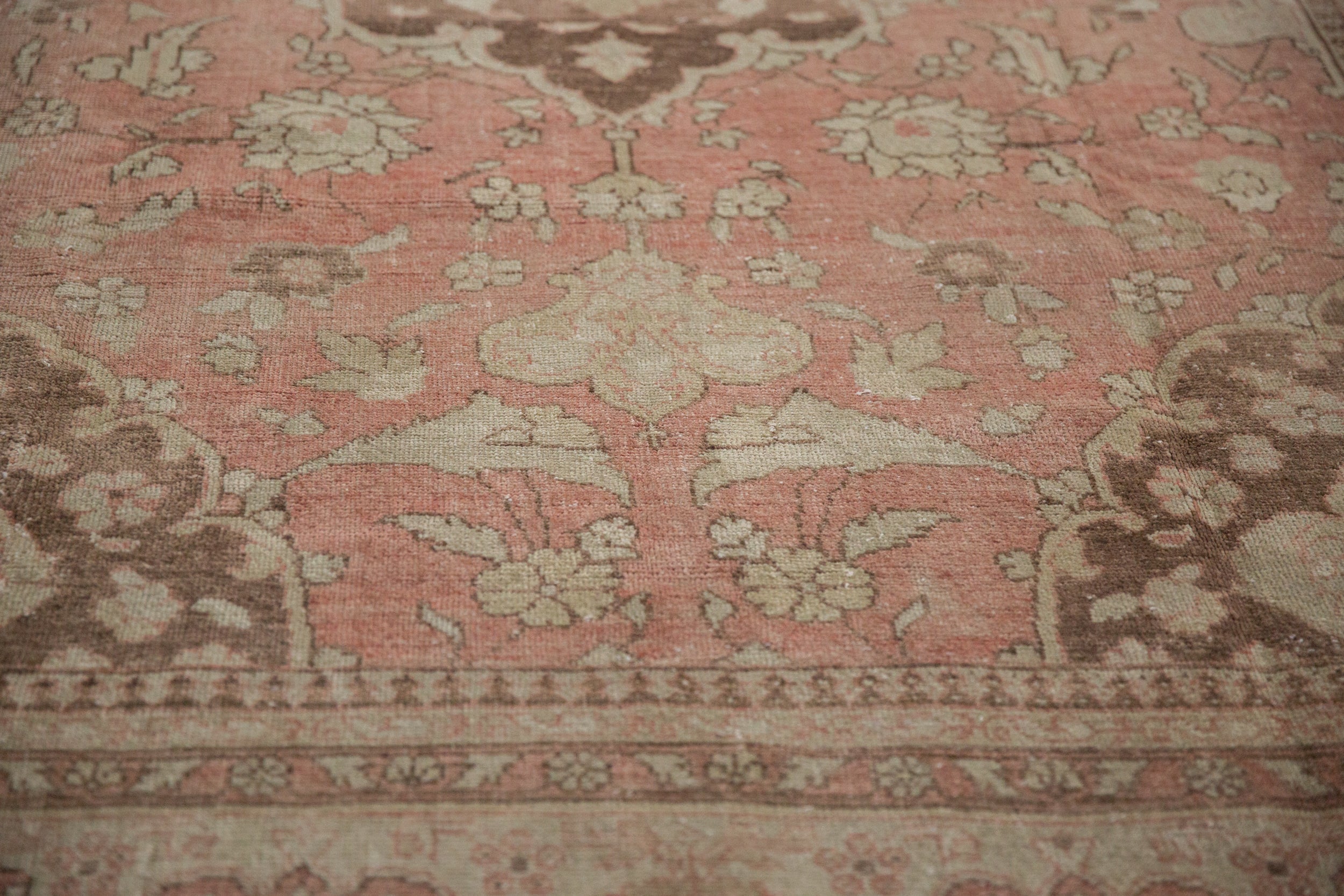 7x10 Vintage Distressed Oushak Carpet by Old New House® - product image 9 for Resin Society