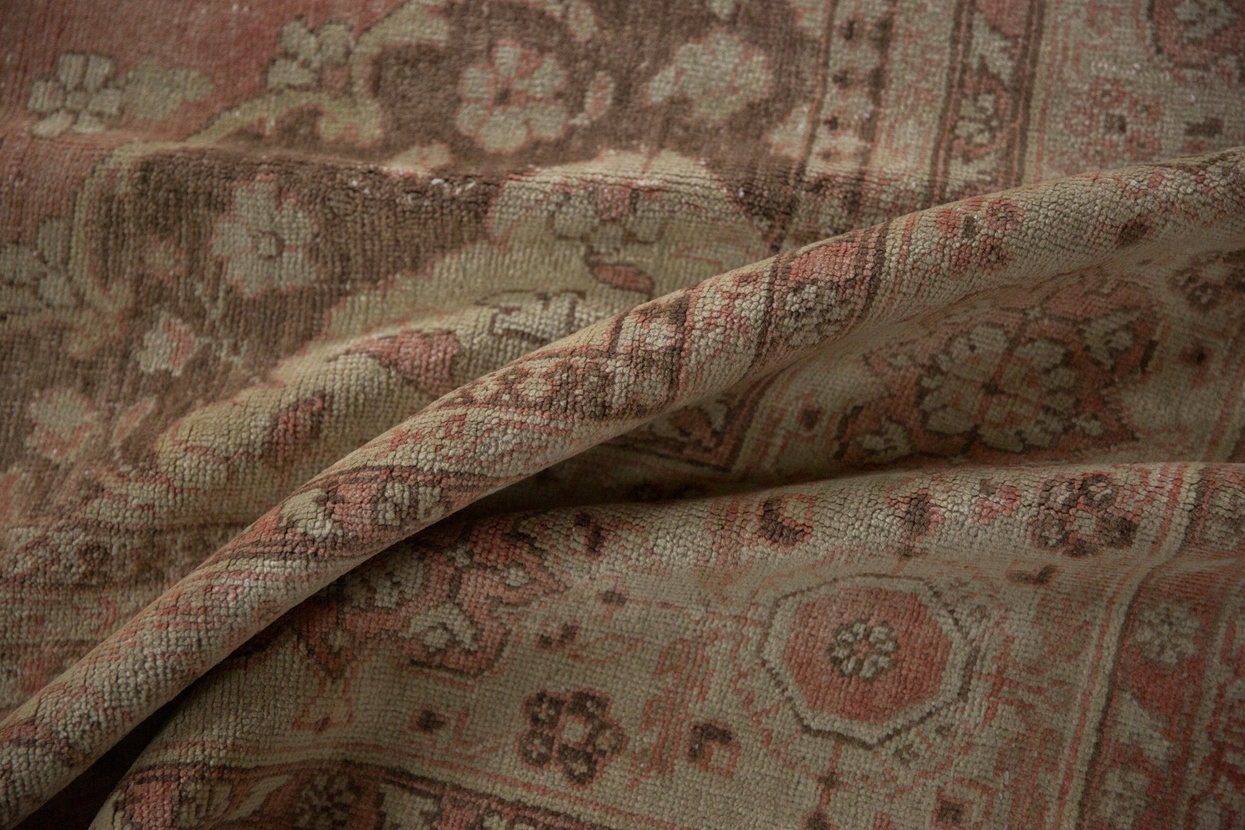 7x10 Vintage Distressed Oushak Carpet by Old New House® - product image 10 for Resin Society