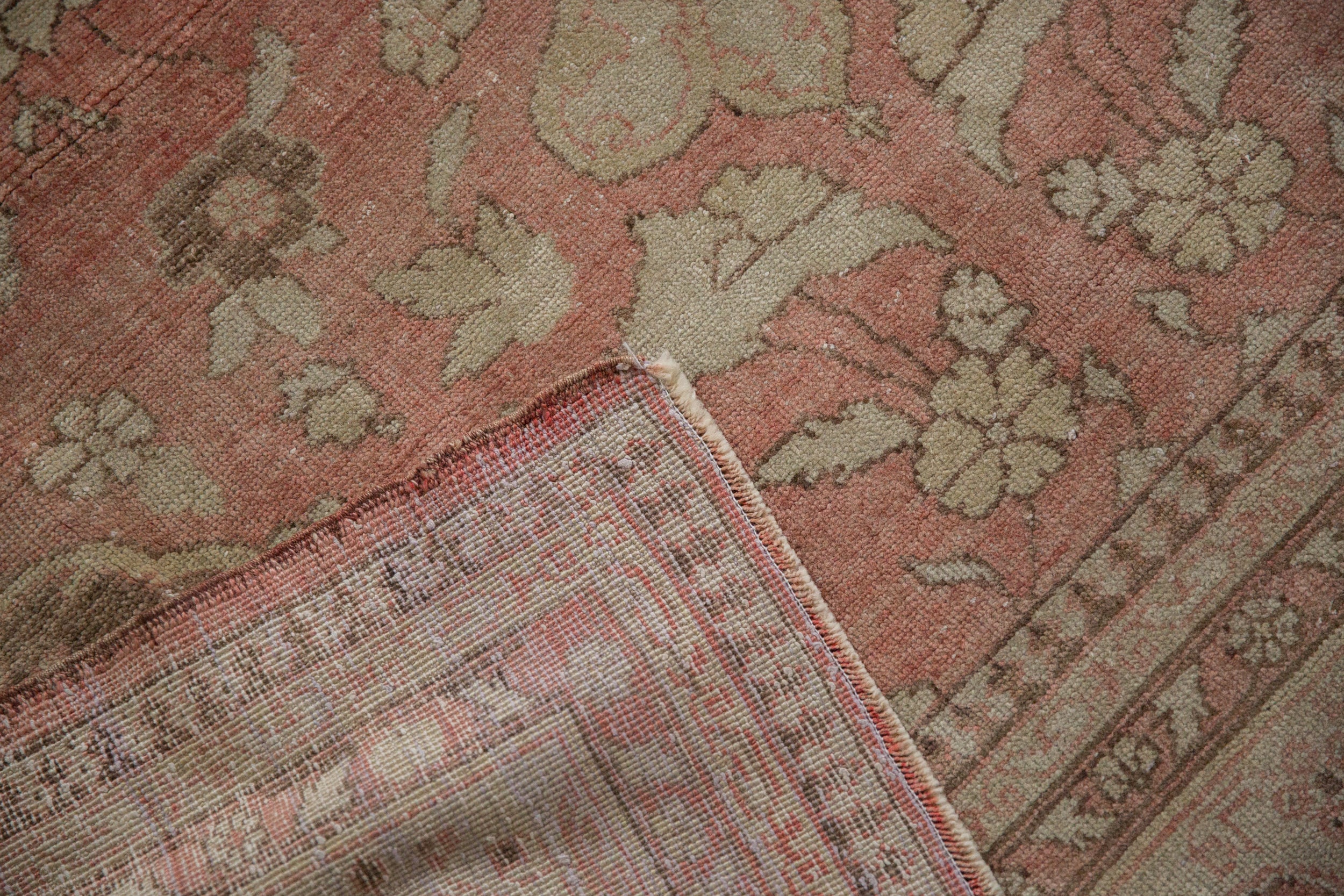 7x10 Vintage Distressed Oushak Carpet by Old New House® - product image 11 for Resin Society