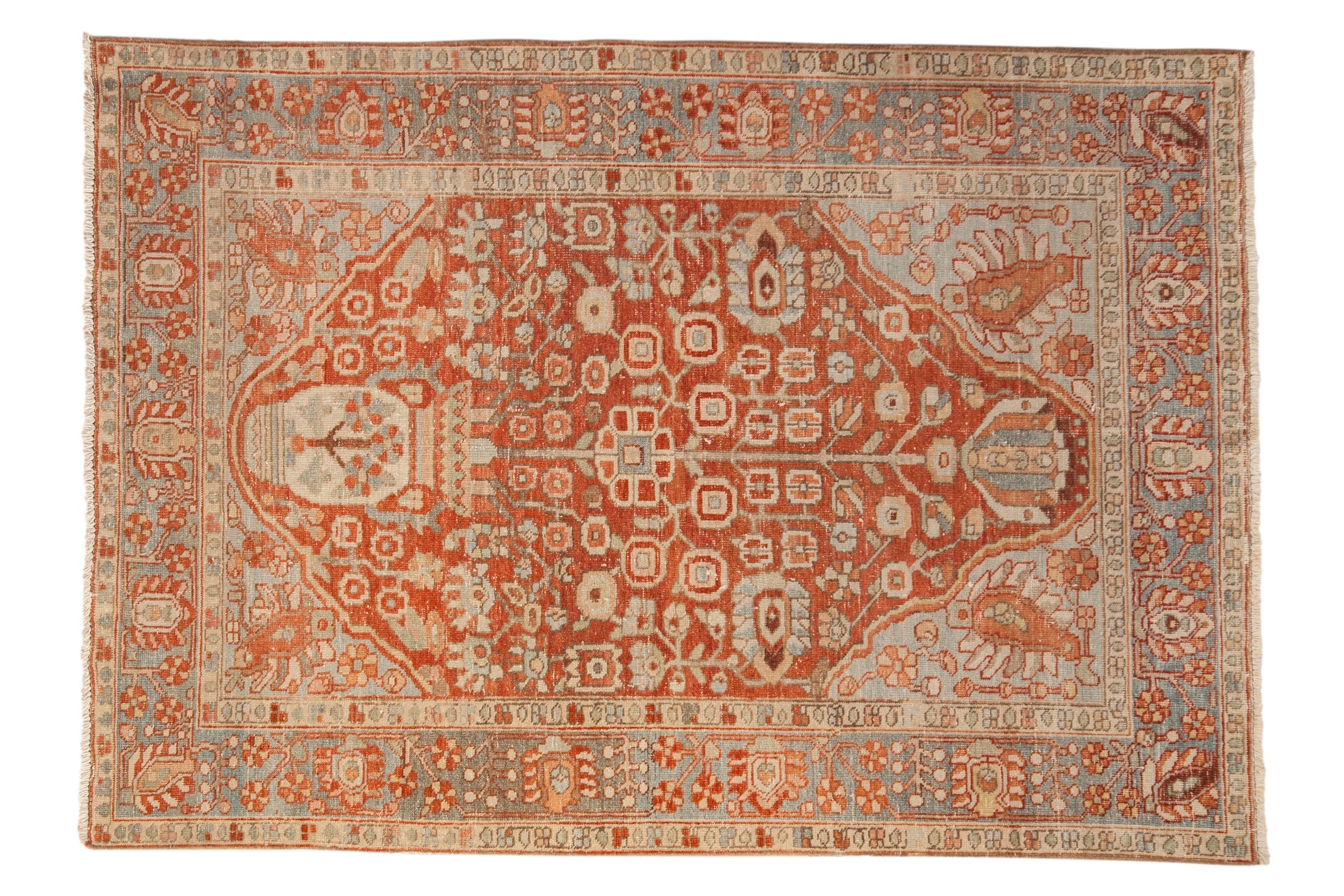 4.5x6.5 Vintage Distressed Baktiari Rug by Old New House® - main product image for Resin Society