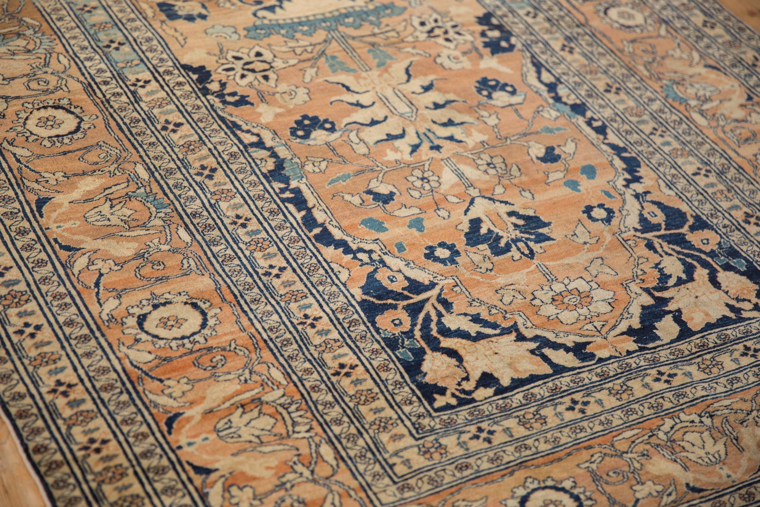 4.5x6 Antique Fine Tabriz Rug by Old New House® - product image 10 for Resin Society