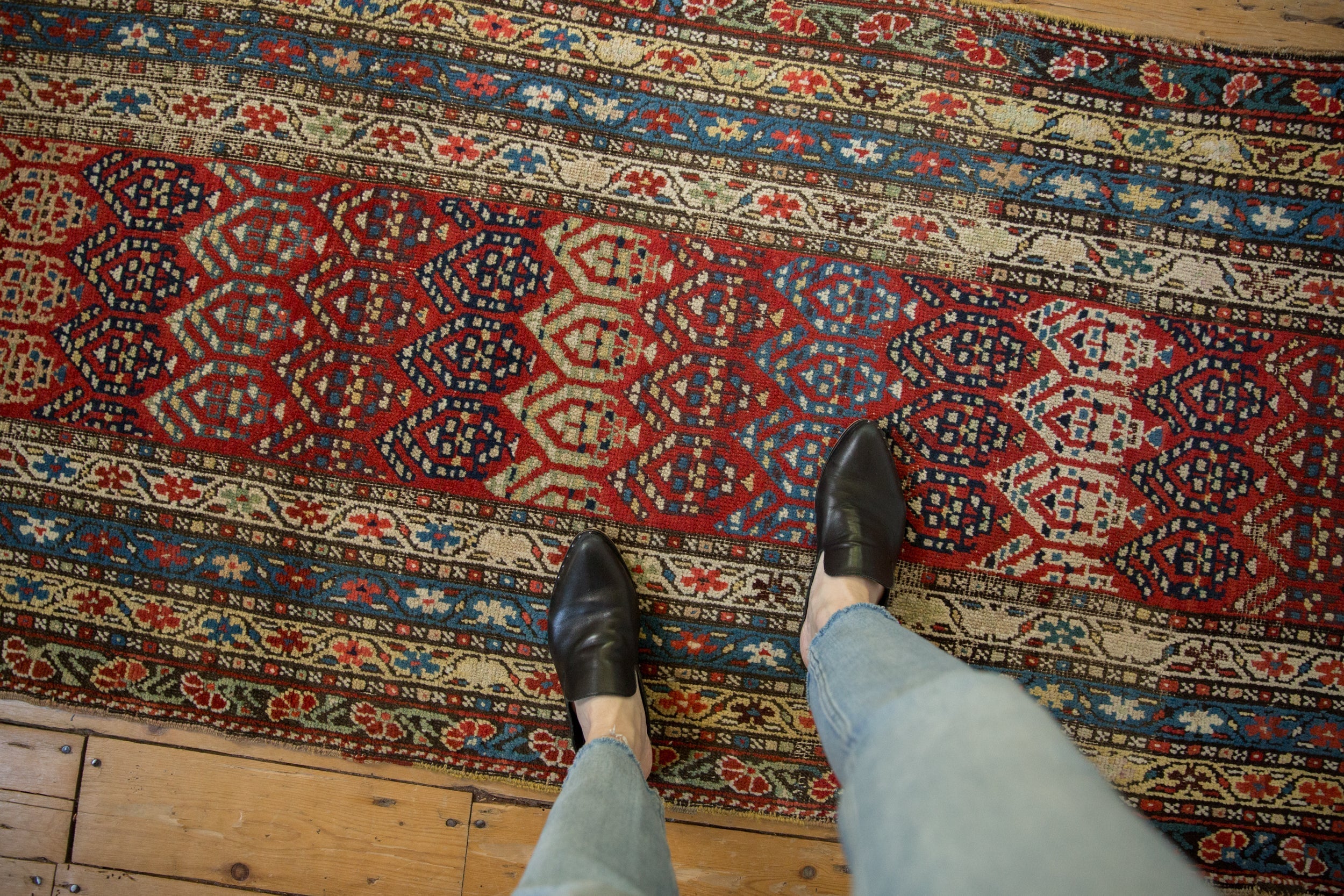 3x9 Antique Karabagh Rug Runner by Old New House® - product image 2 for Resin Society
