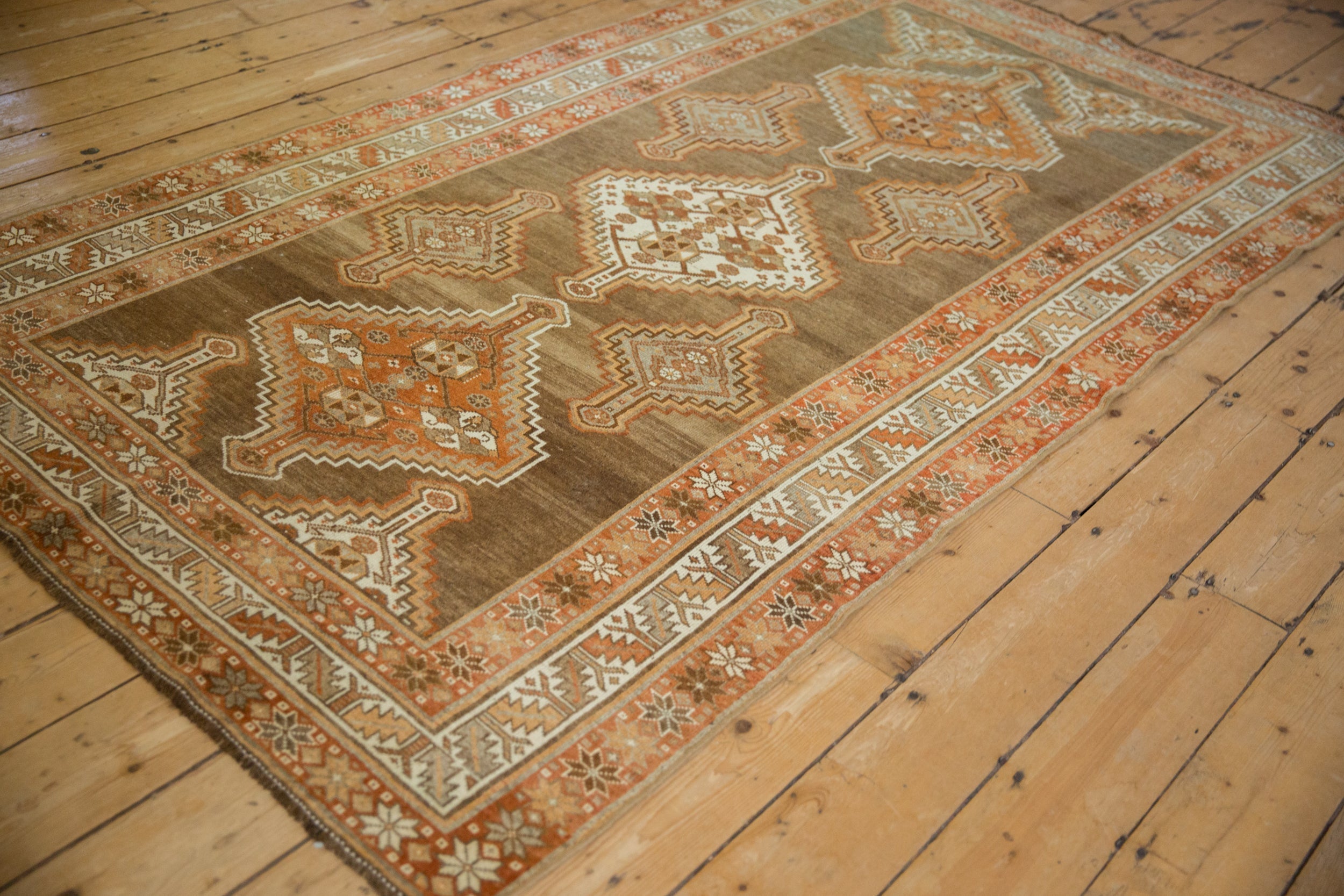 4.5x8.5 Vintage Distressed Kurd Rug by Old New House® - product image 6 for Resin Society